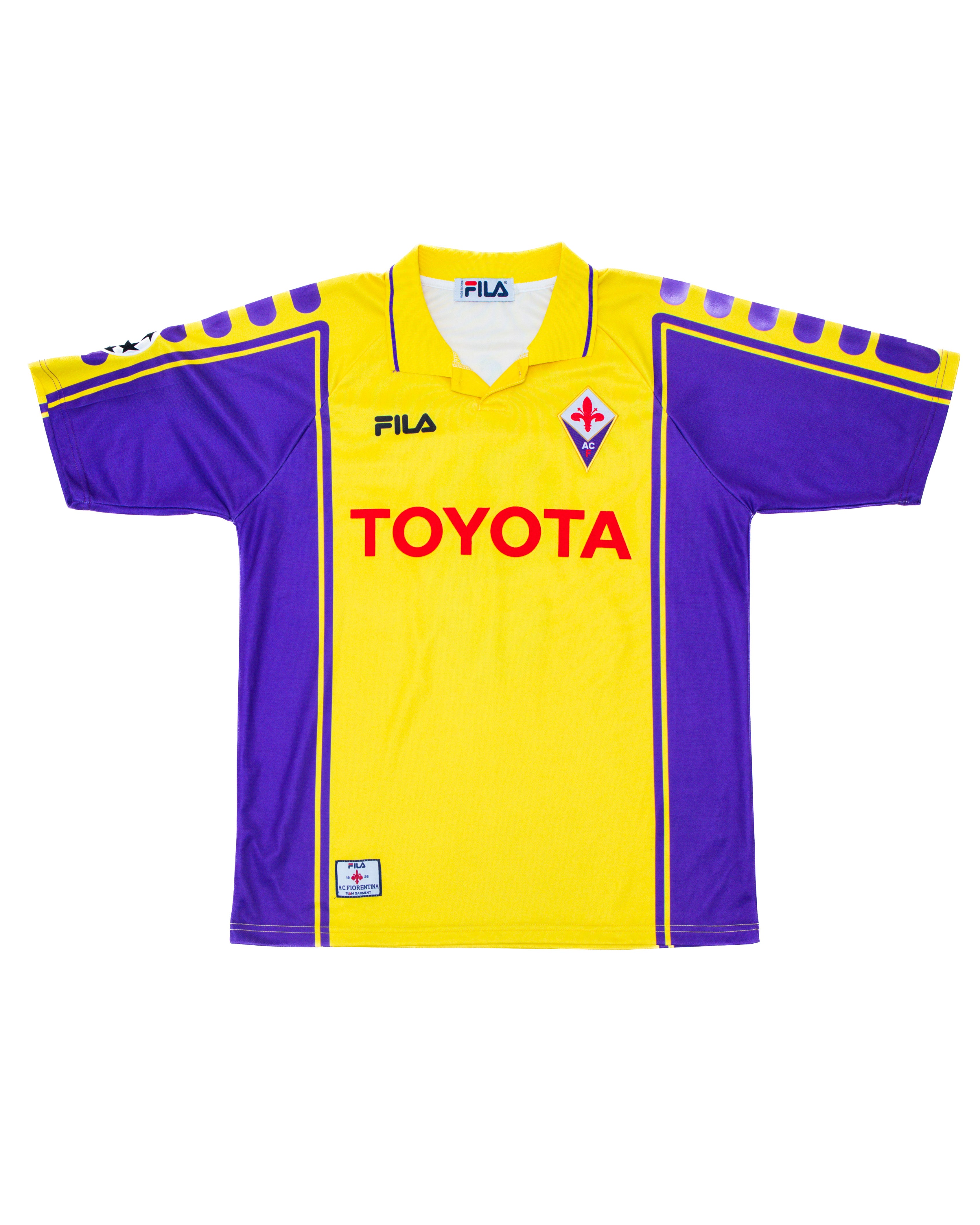 1990s Fila ACF Fiorentina Batistuta Away Jersey – M-Star Studios