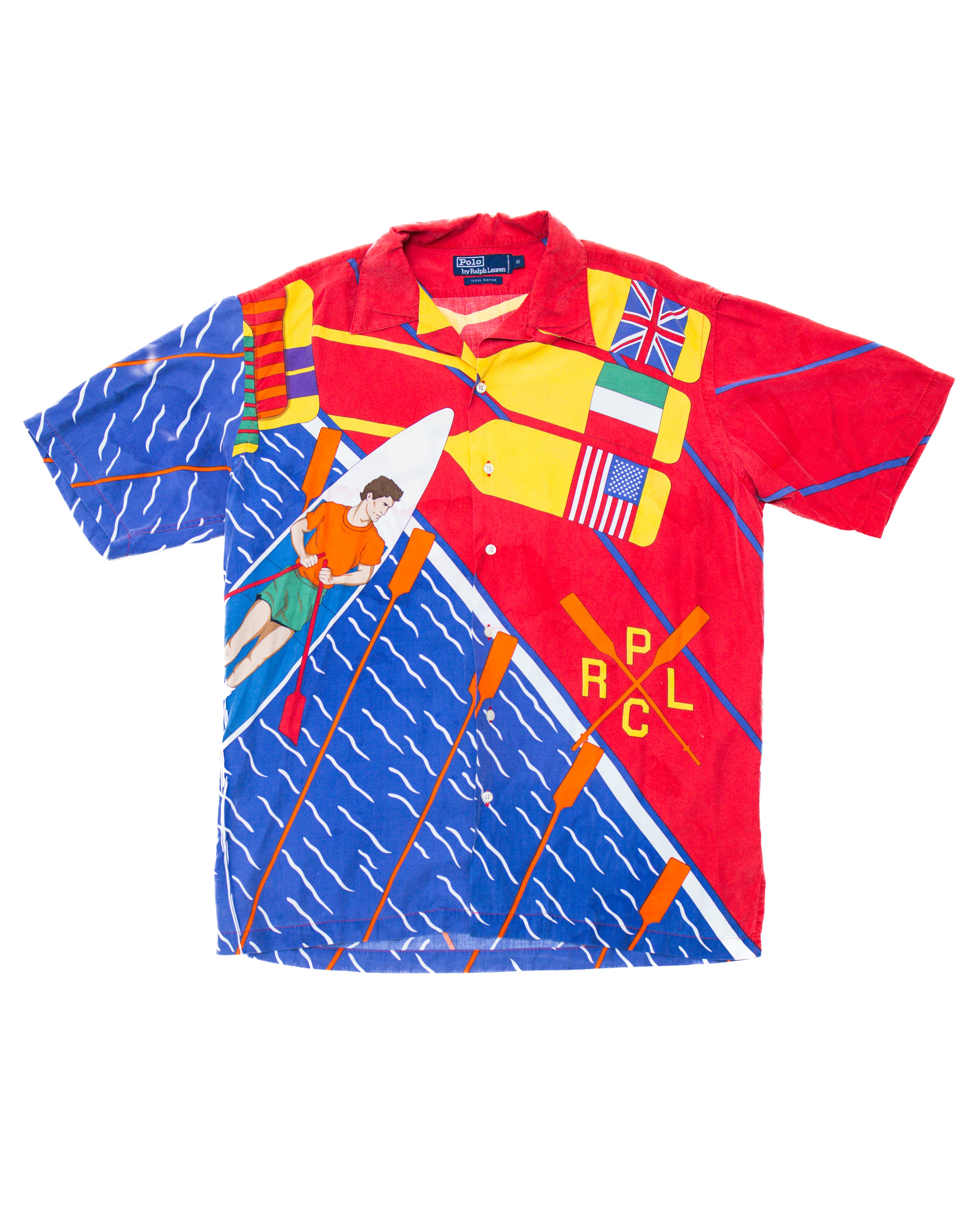 1990 Ralph Lauren Polo Rowing Camp Shirt – M-Star Studios