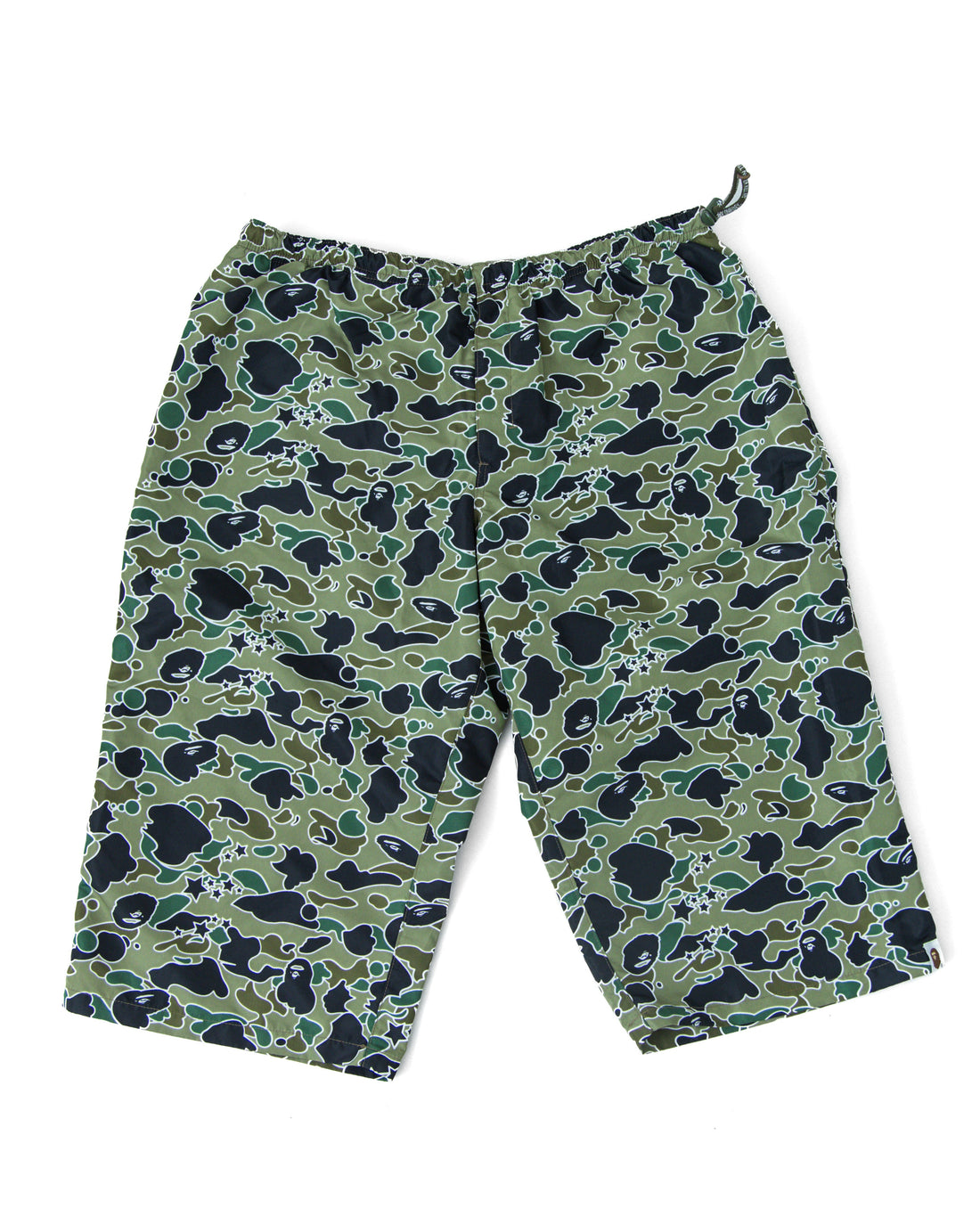 2000s BAPE 1st Camo Polyester Long Shorts