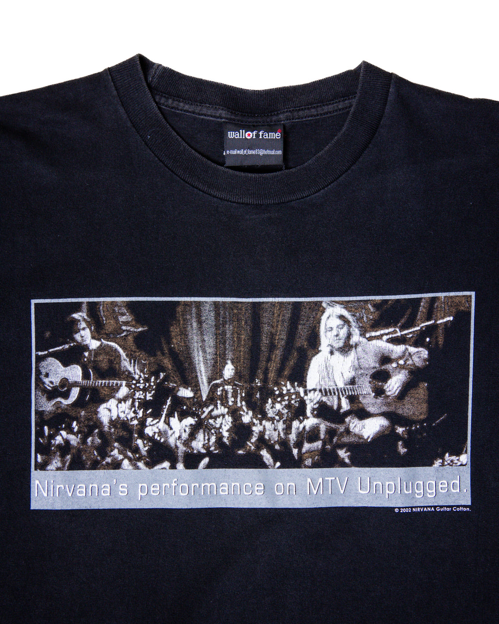 2002 Nirvana MTV Unplugged T