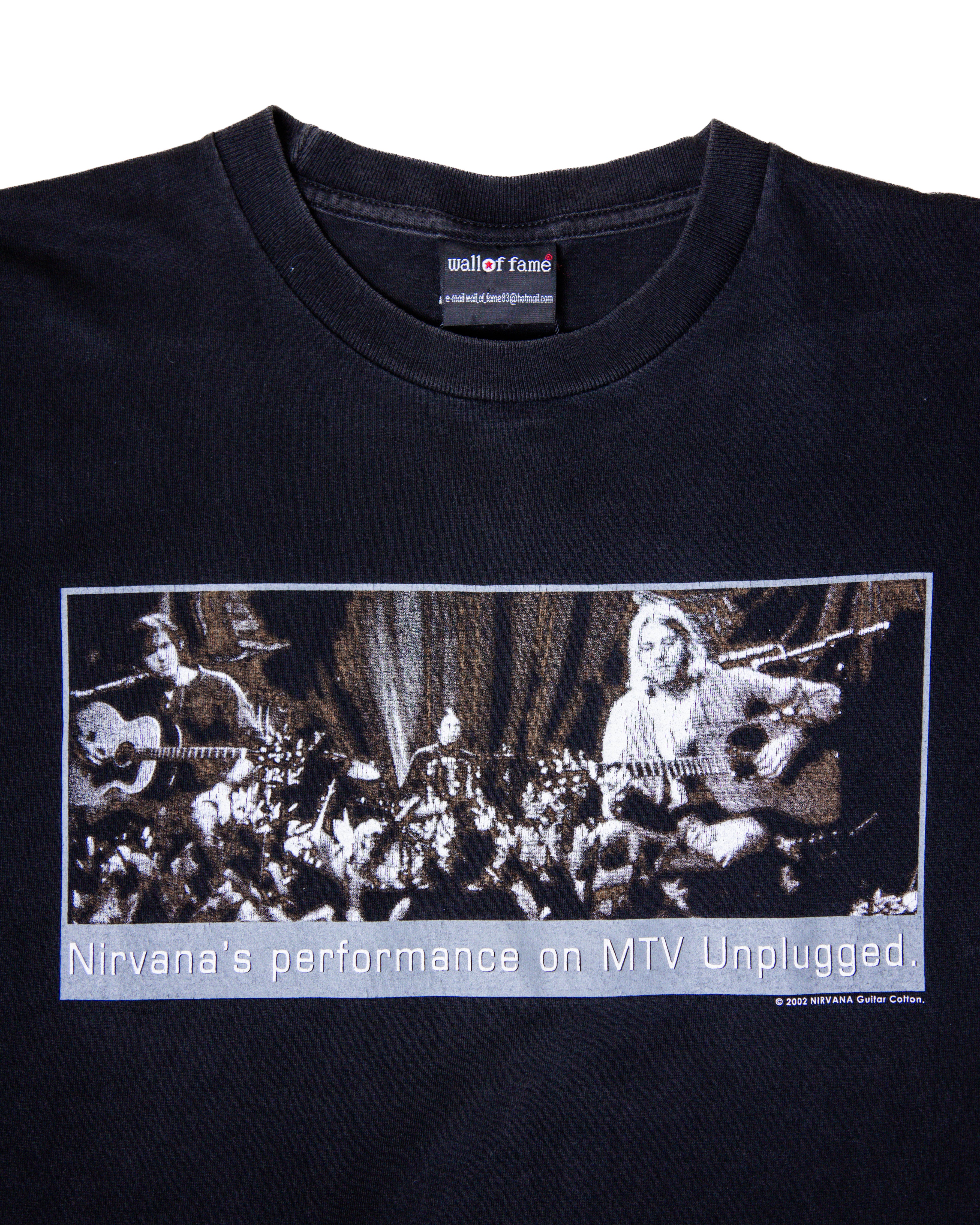 2002 Nirvana MTV Unplugged T