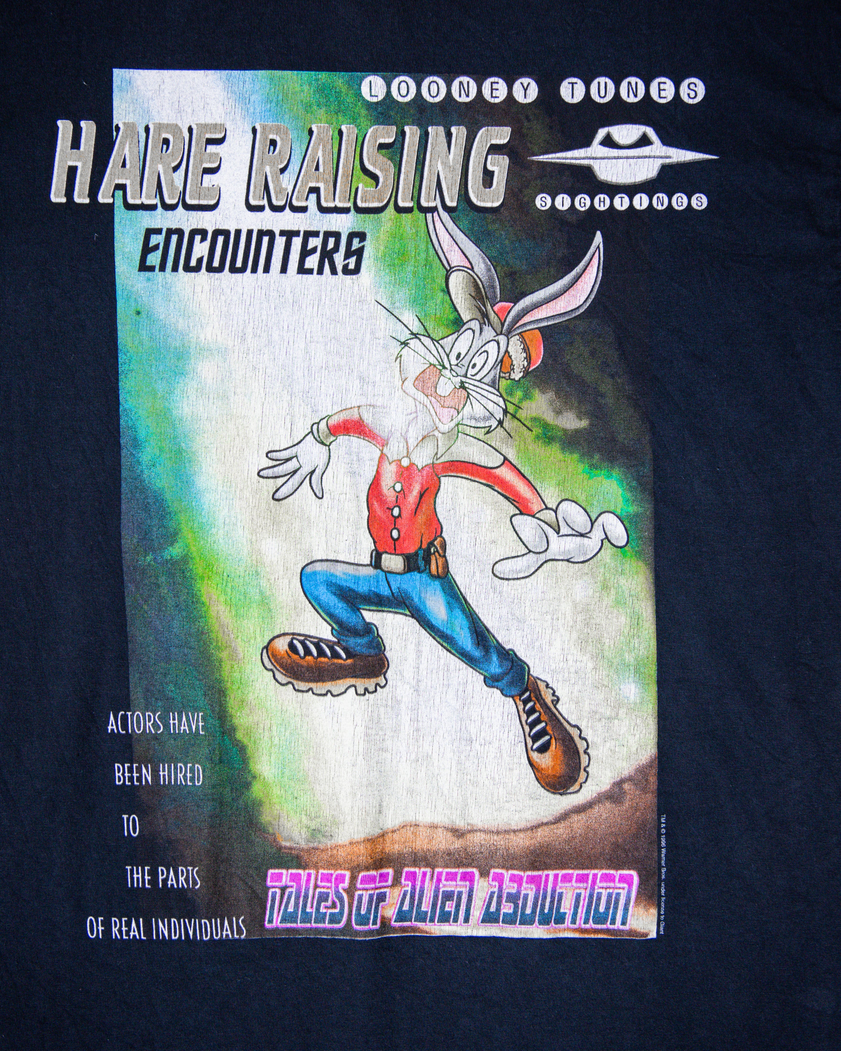 1996 Bugs Bunny Hare Raising Encounters T