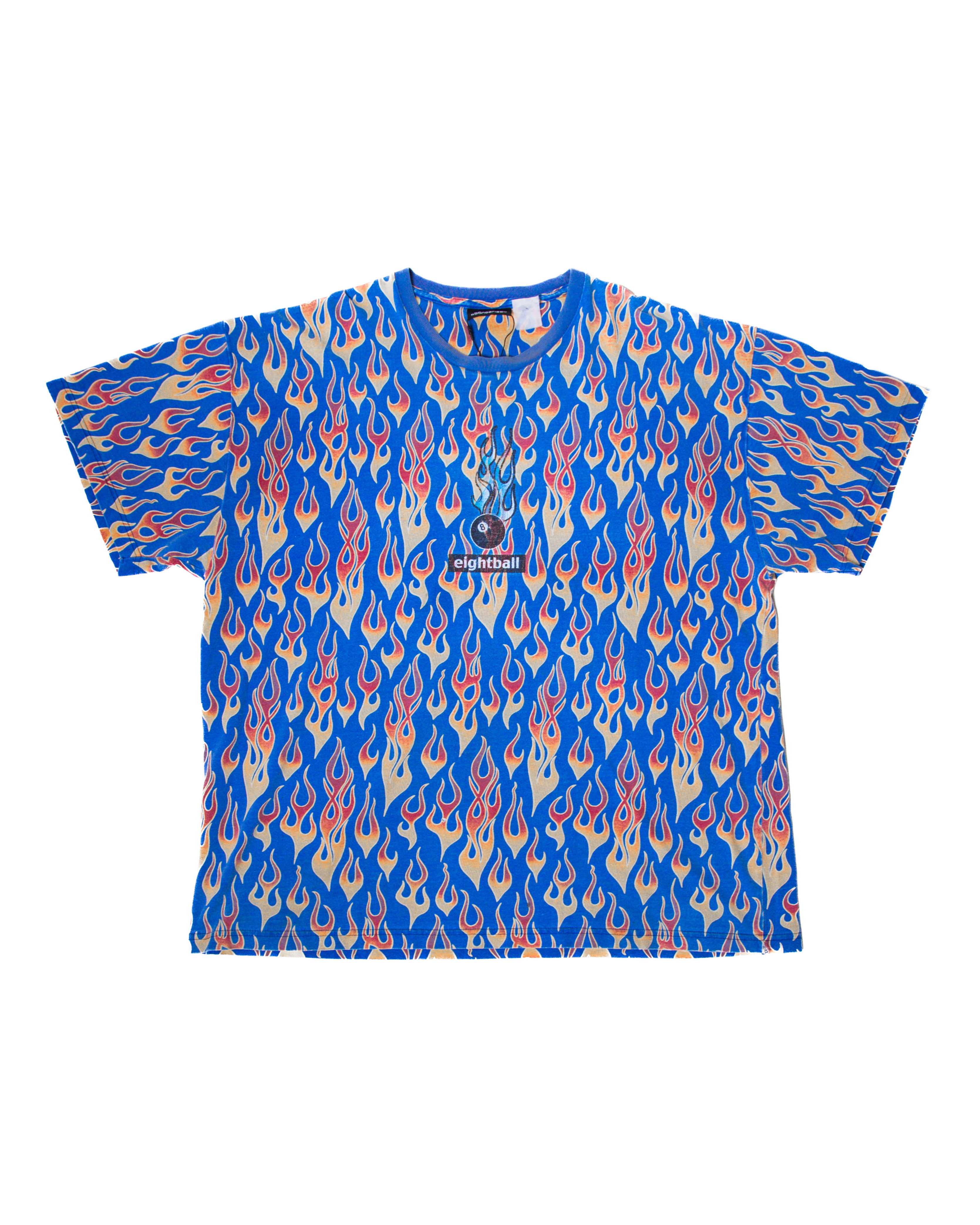 1990s Eightball Flame T