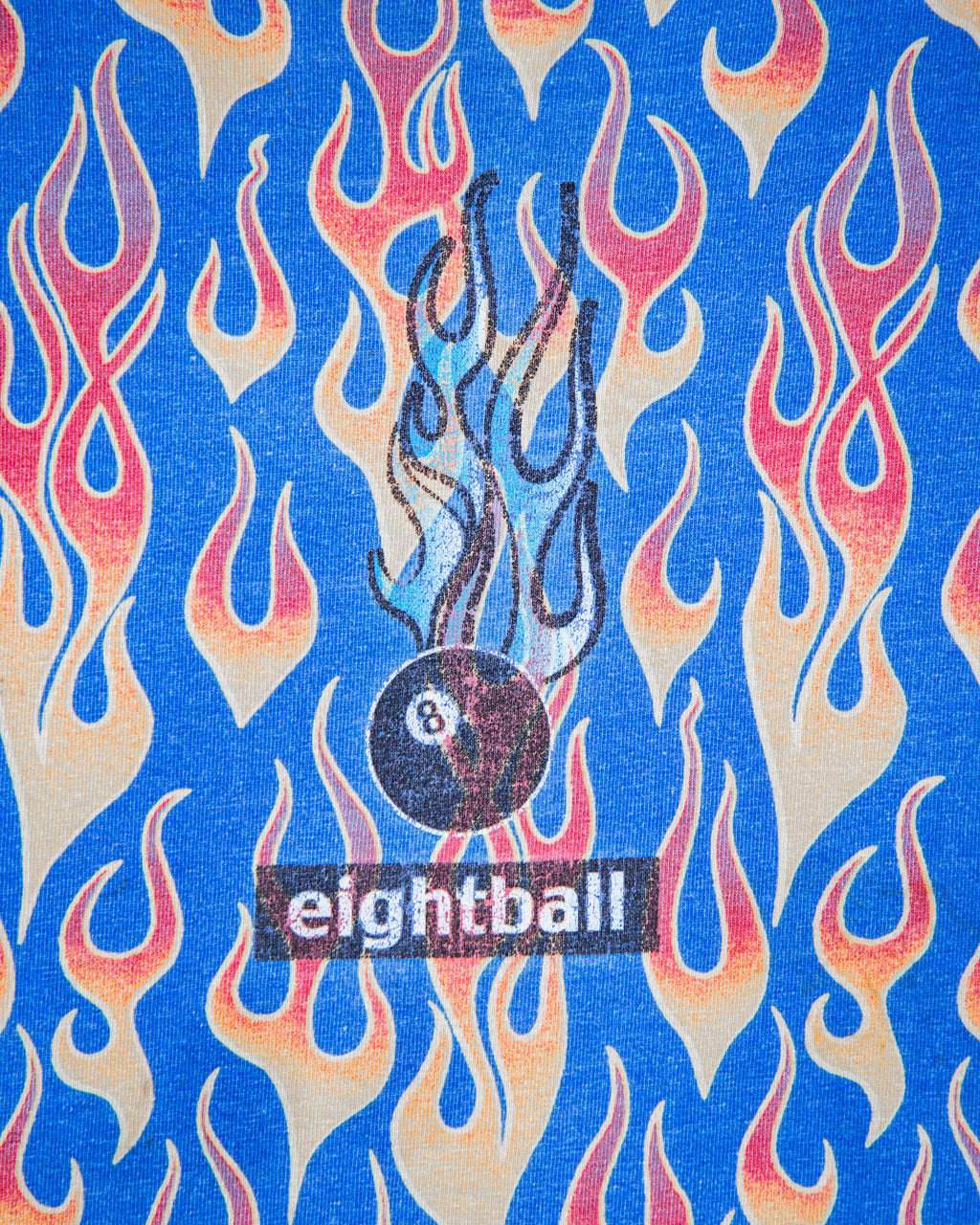 1990s Eightball Flame T