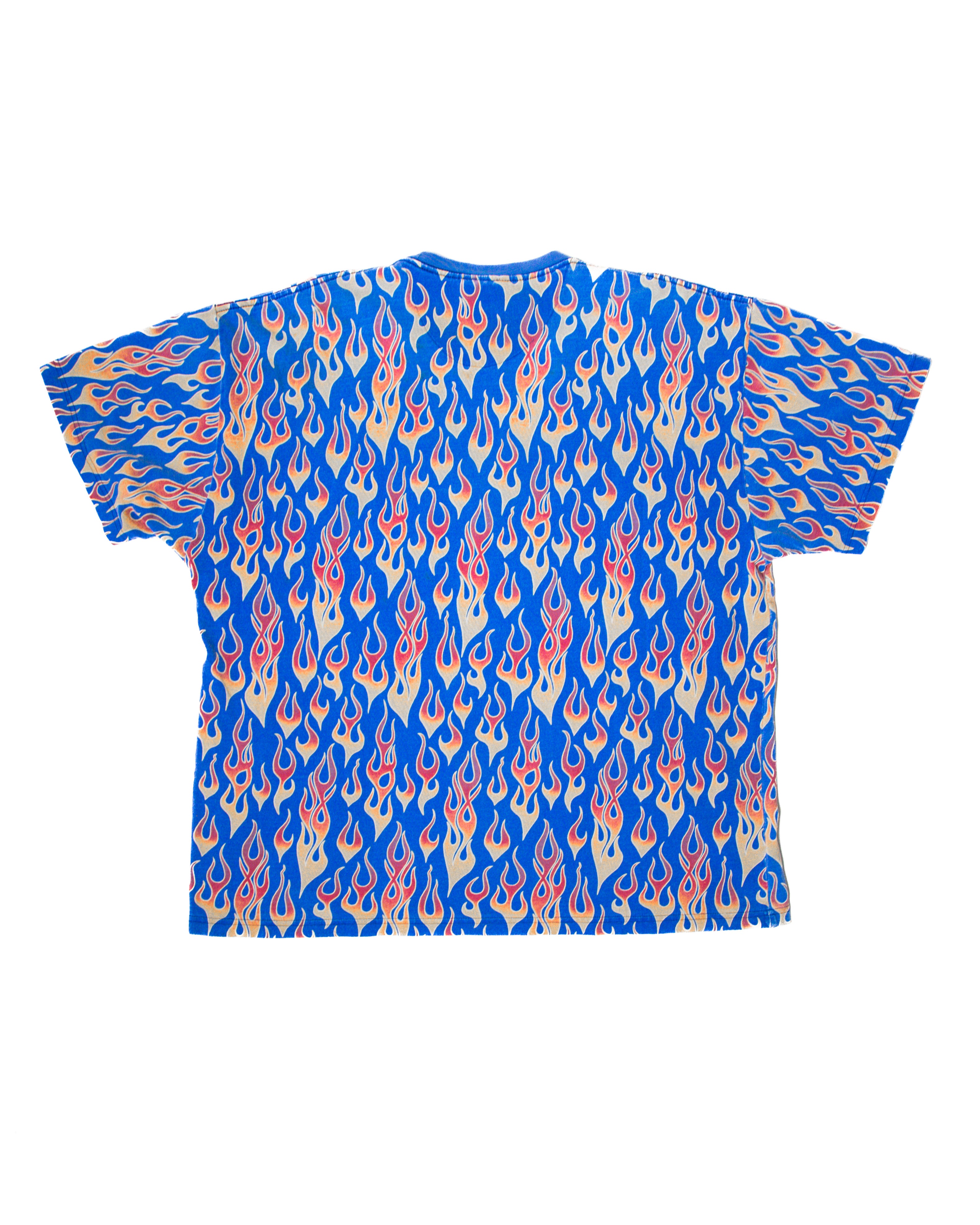 1990s Eightball Flame T