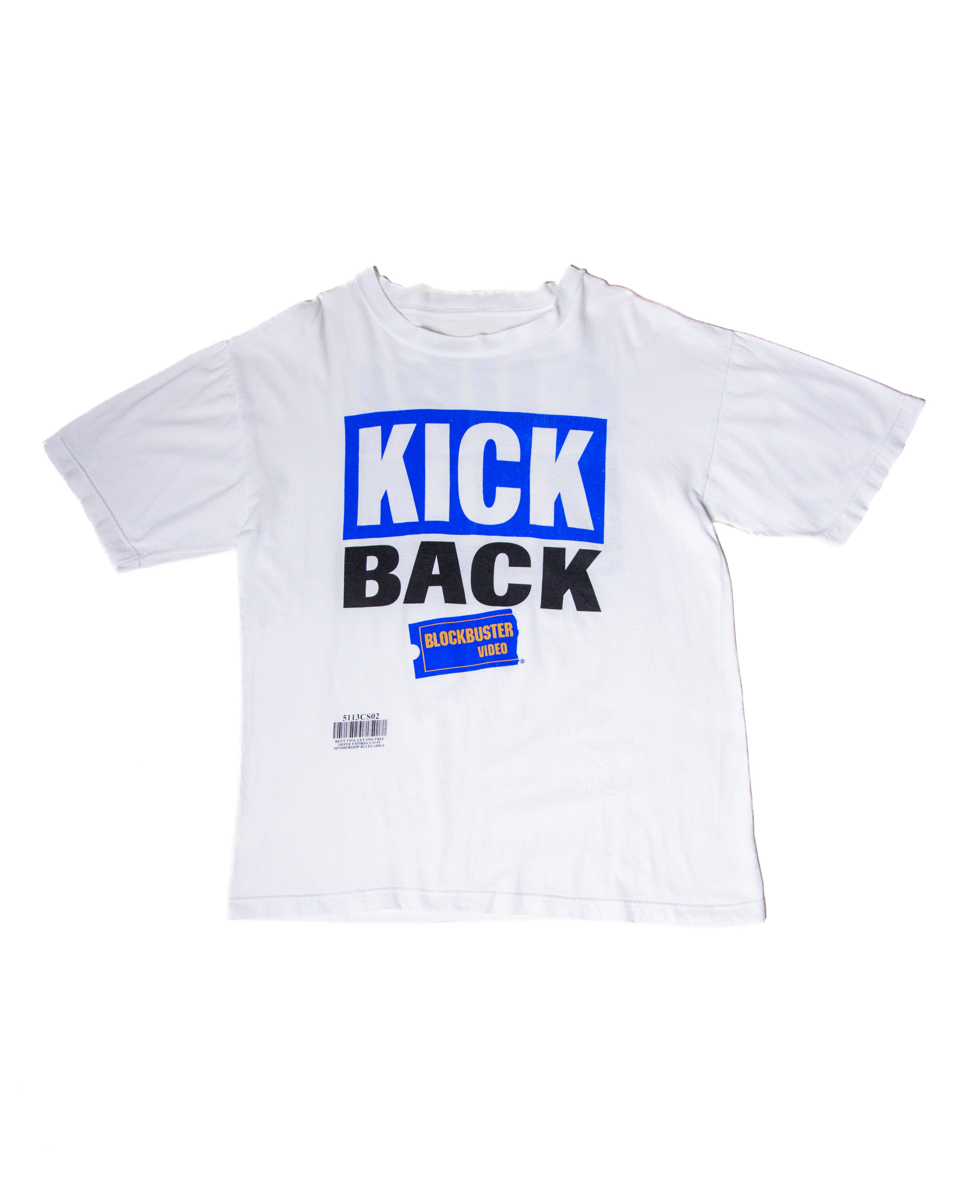 1990s Blockbuster Kick Back Promo T