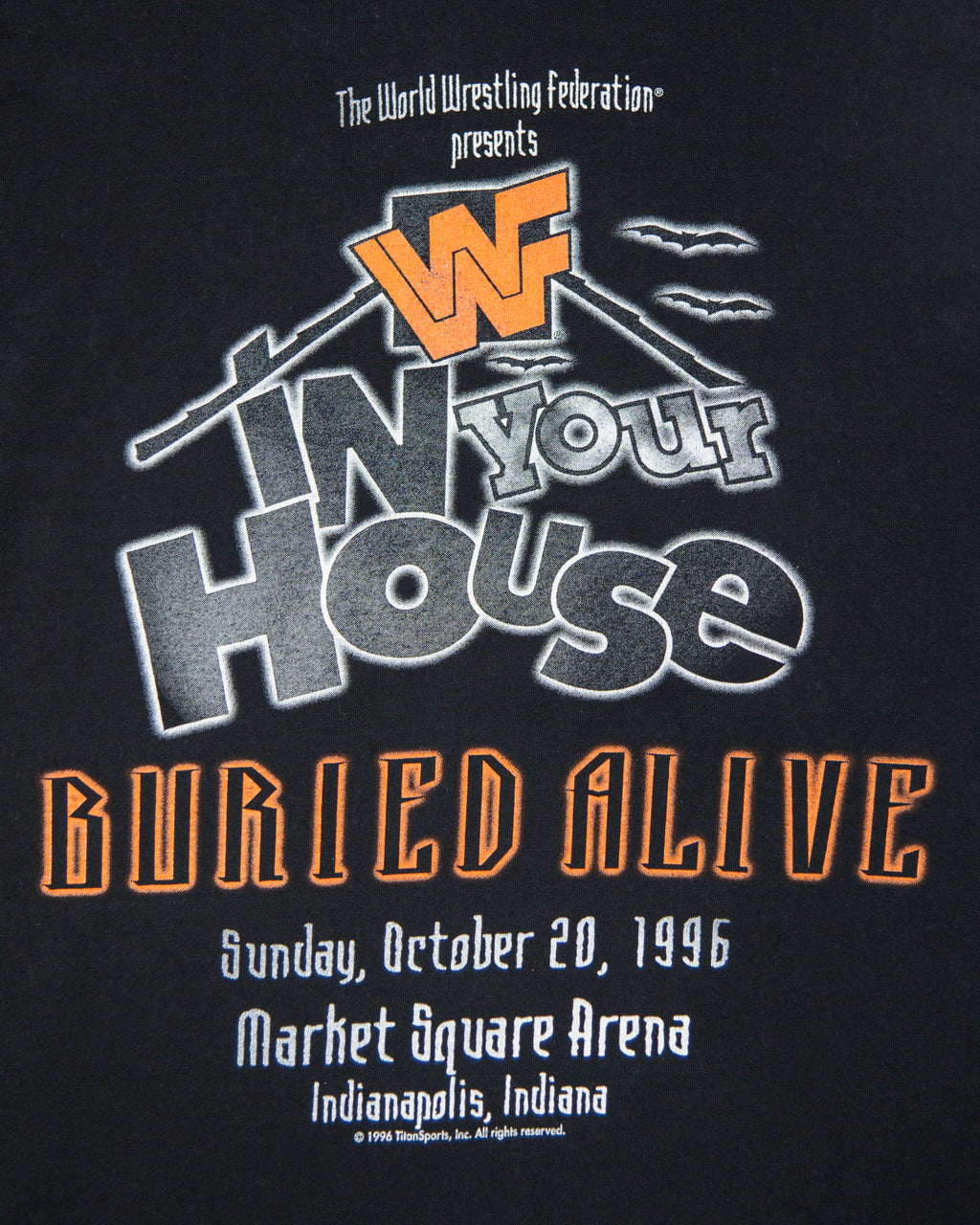 1996 WWF In Your House: Buried Alive Undertaker vs Mankind T