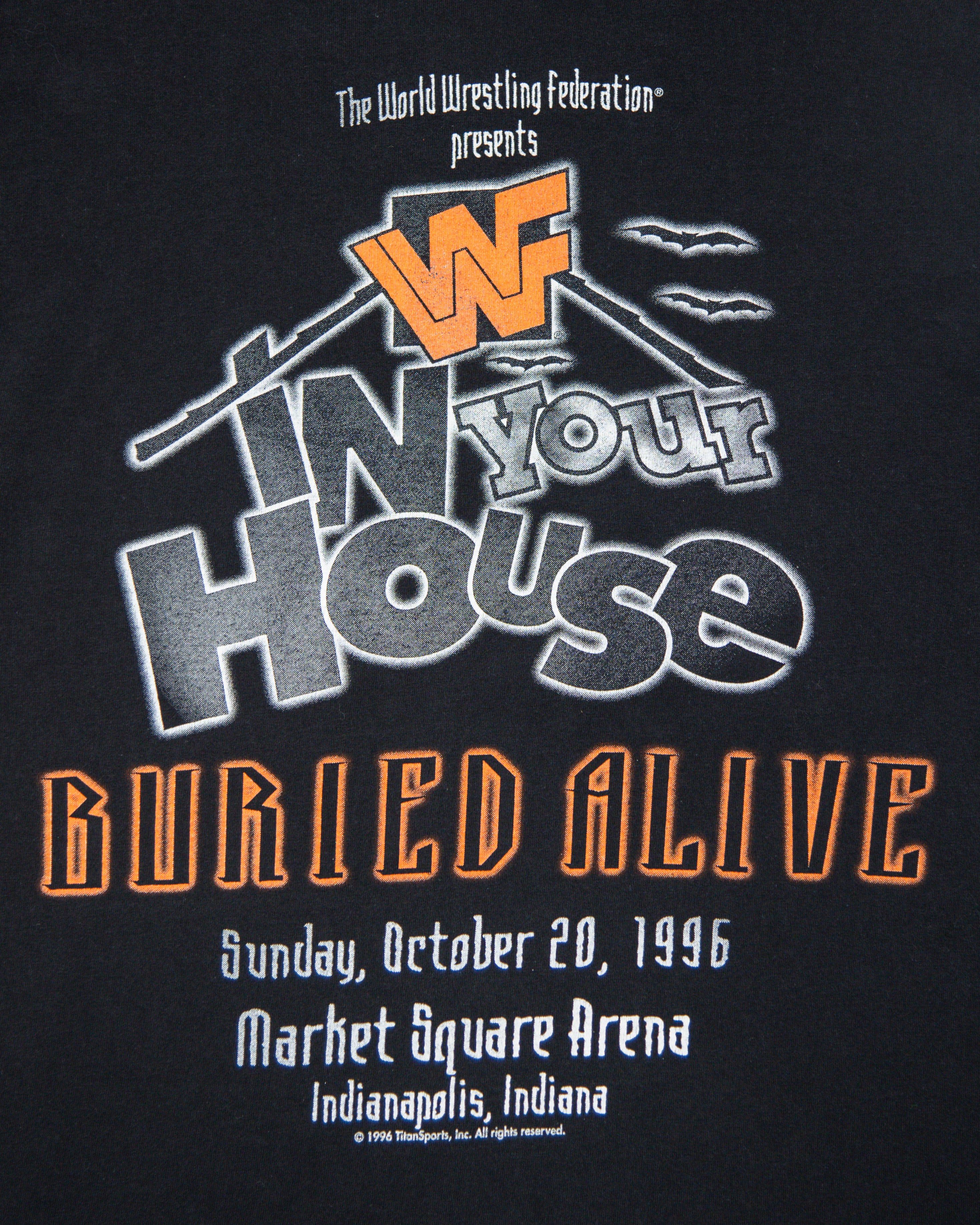 1996 WWF In Your House: Buried Alive Undertaker vs Mankind T