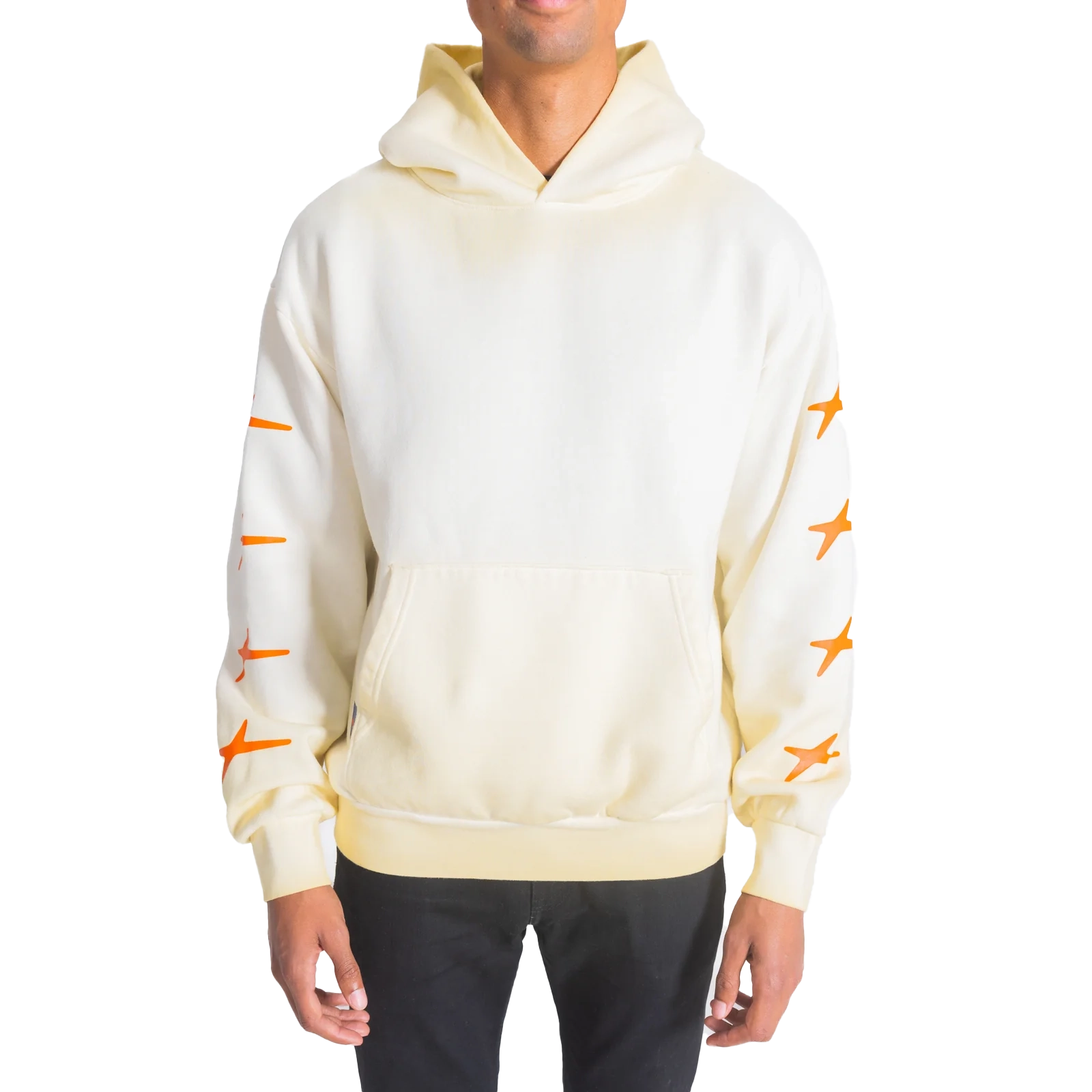 M-STAR Faded Hoodie (Cream)
