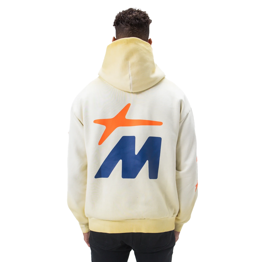M-STAR Faded Hoodie (Cream)