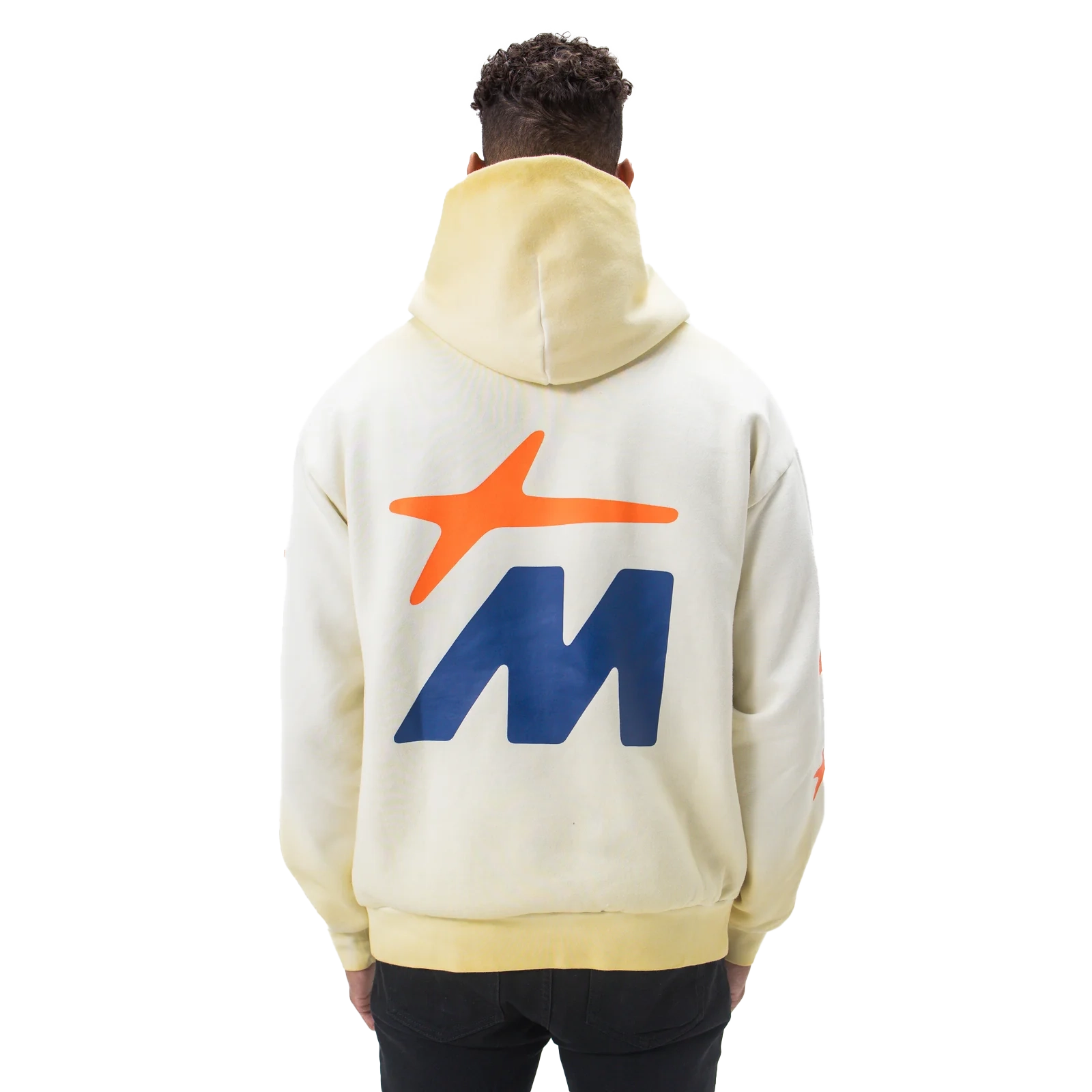 M-STAR Faded Hoodie (Cream)