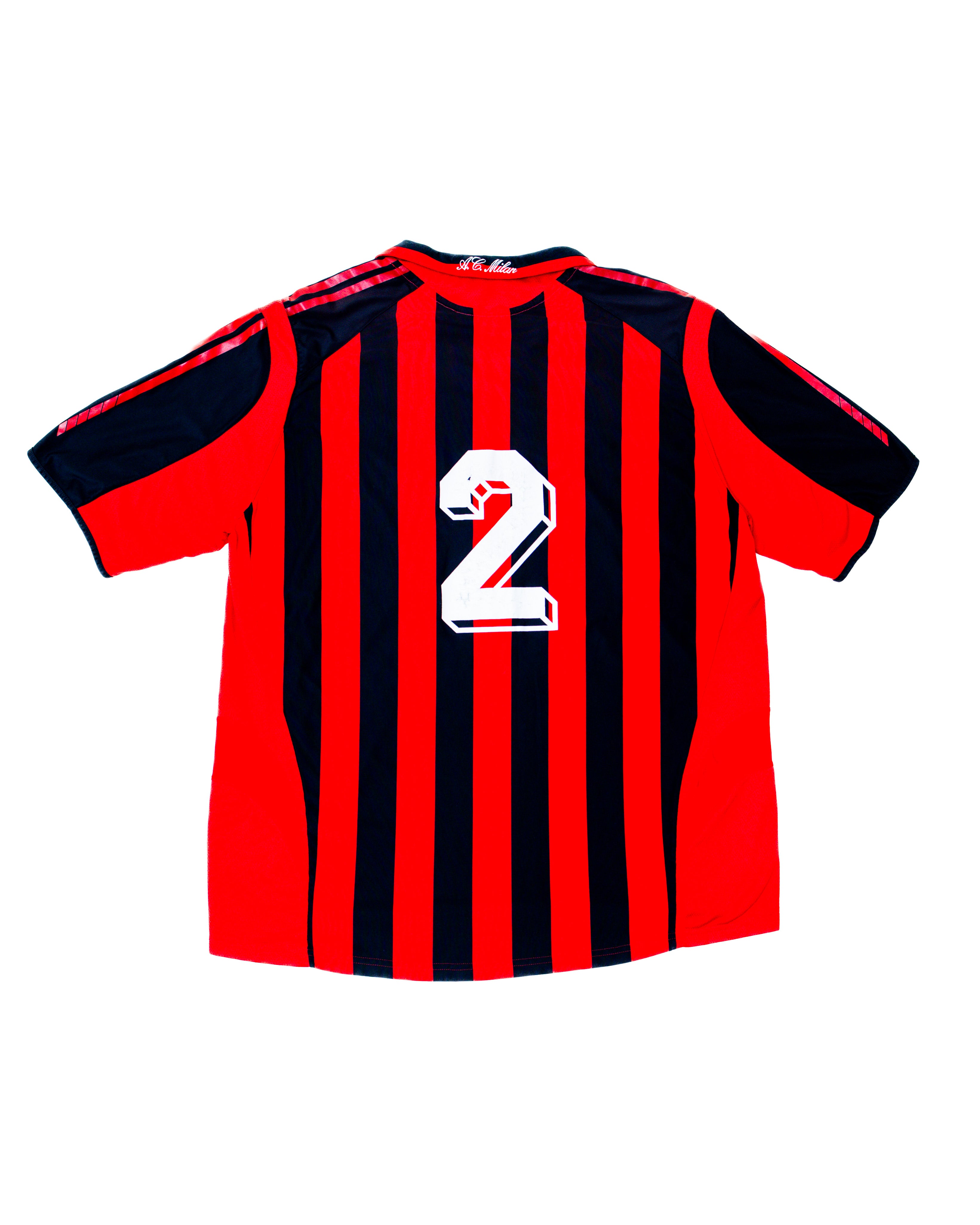 2005-2006 Adidas AC Milan Zafira Jersey #2 – M-Star Studios