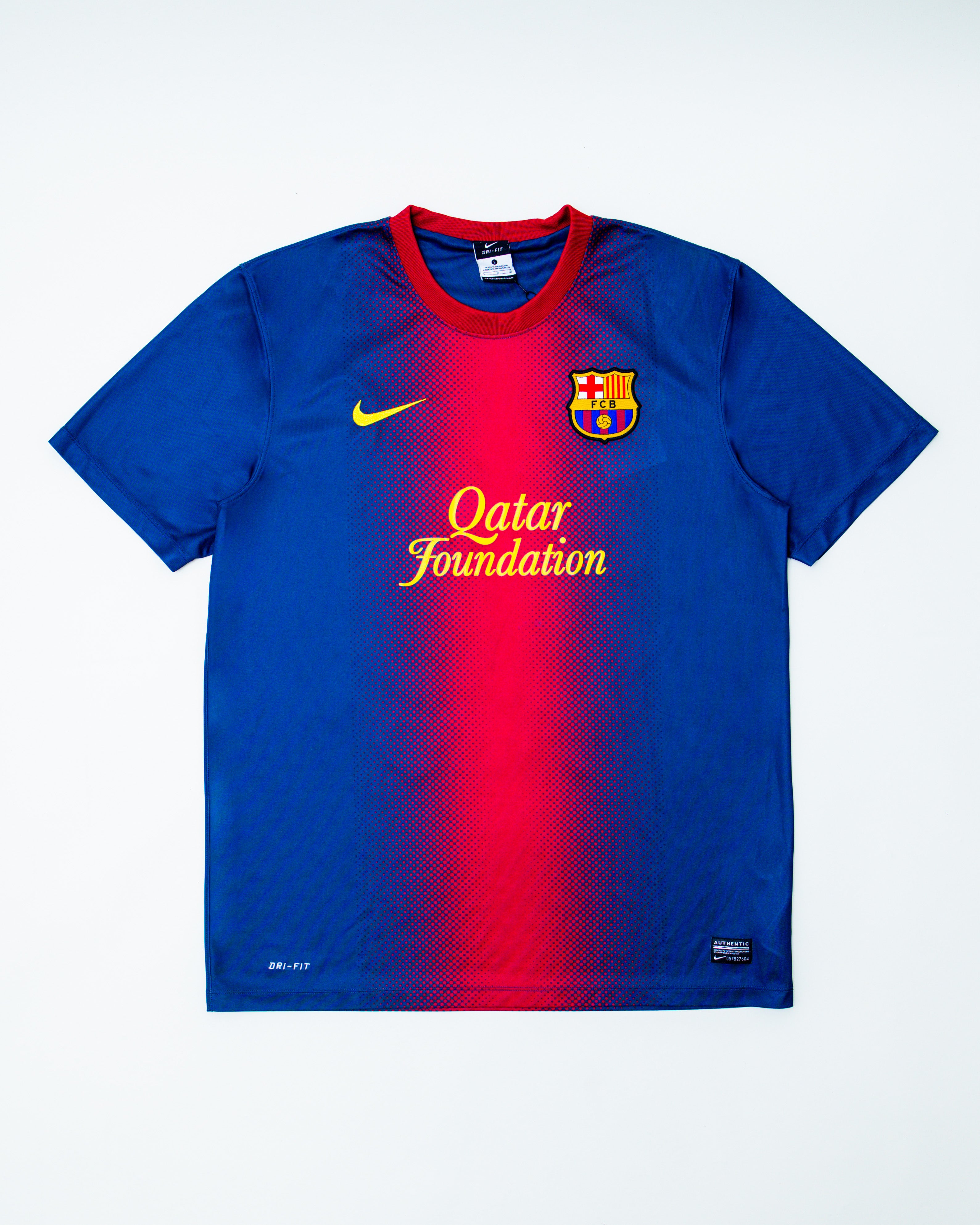 2012-13 Nike FC Barcelona Messi Jersey – M-Star Studios