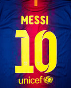 2012-13 Nike FC Barcelona Messi Jersey