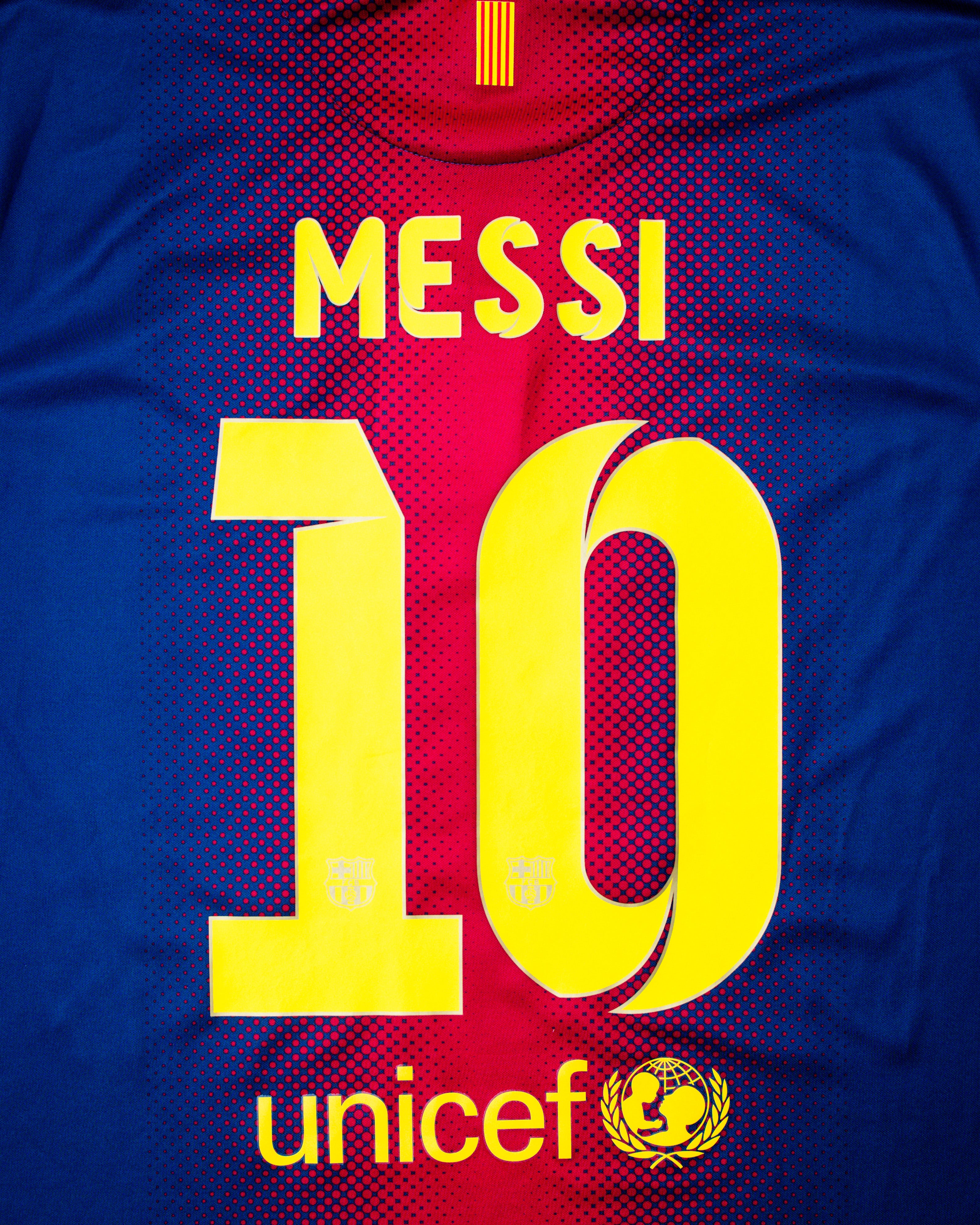 2012-13 Nike FC Barcelona Messi Jersey