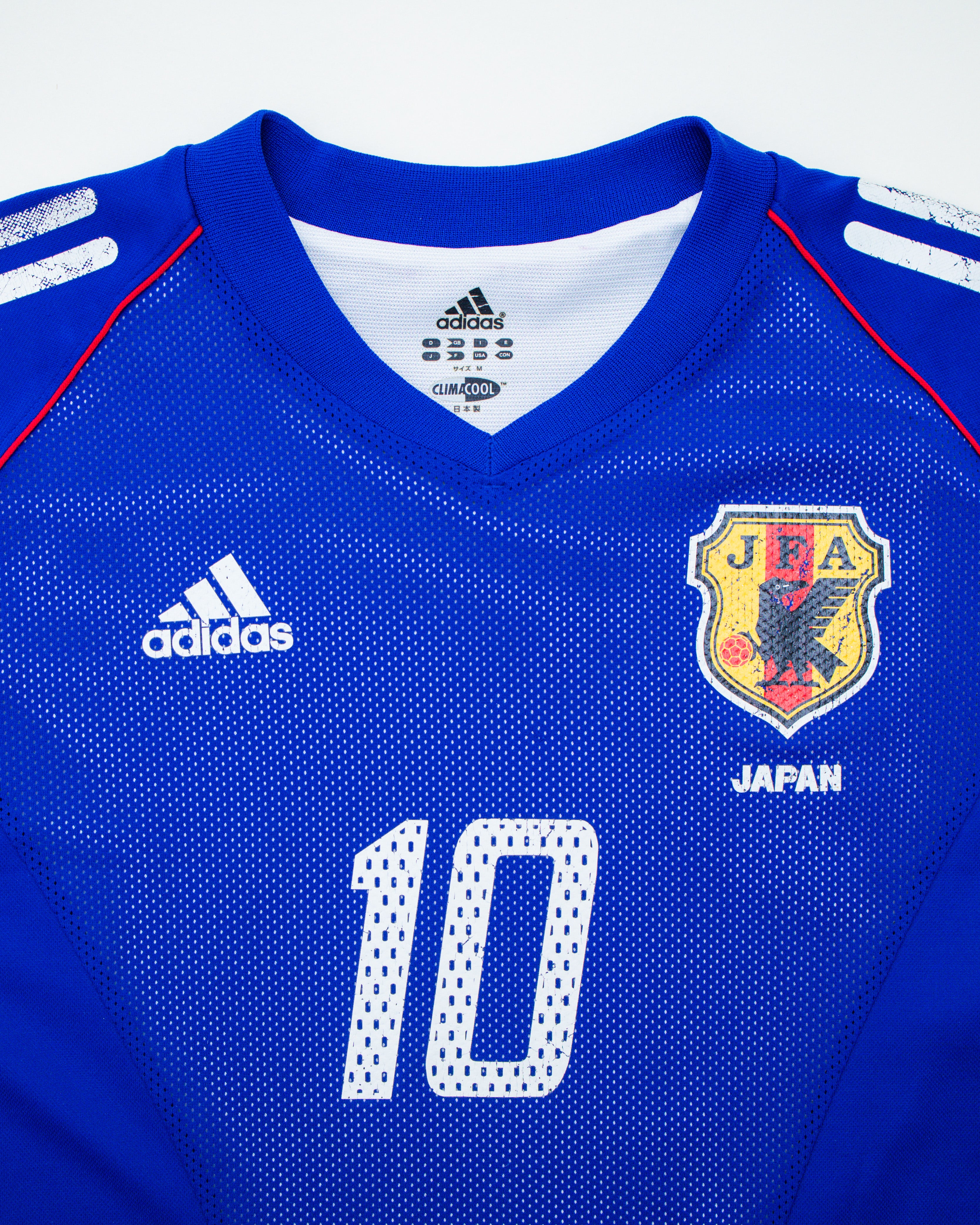 2001 National Team Adidas Japan #10 Nakayama