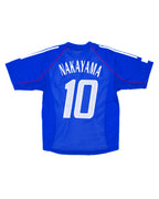 2001 National Team Adidas Japan #10 Nakayama