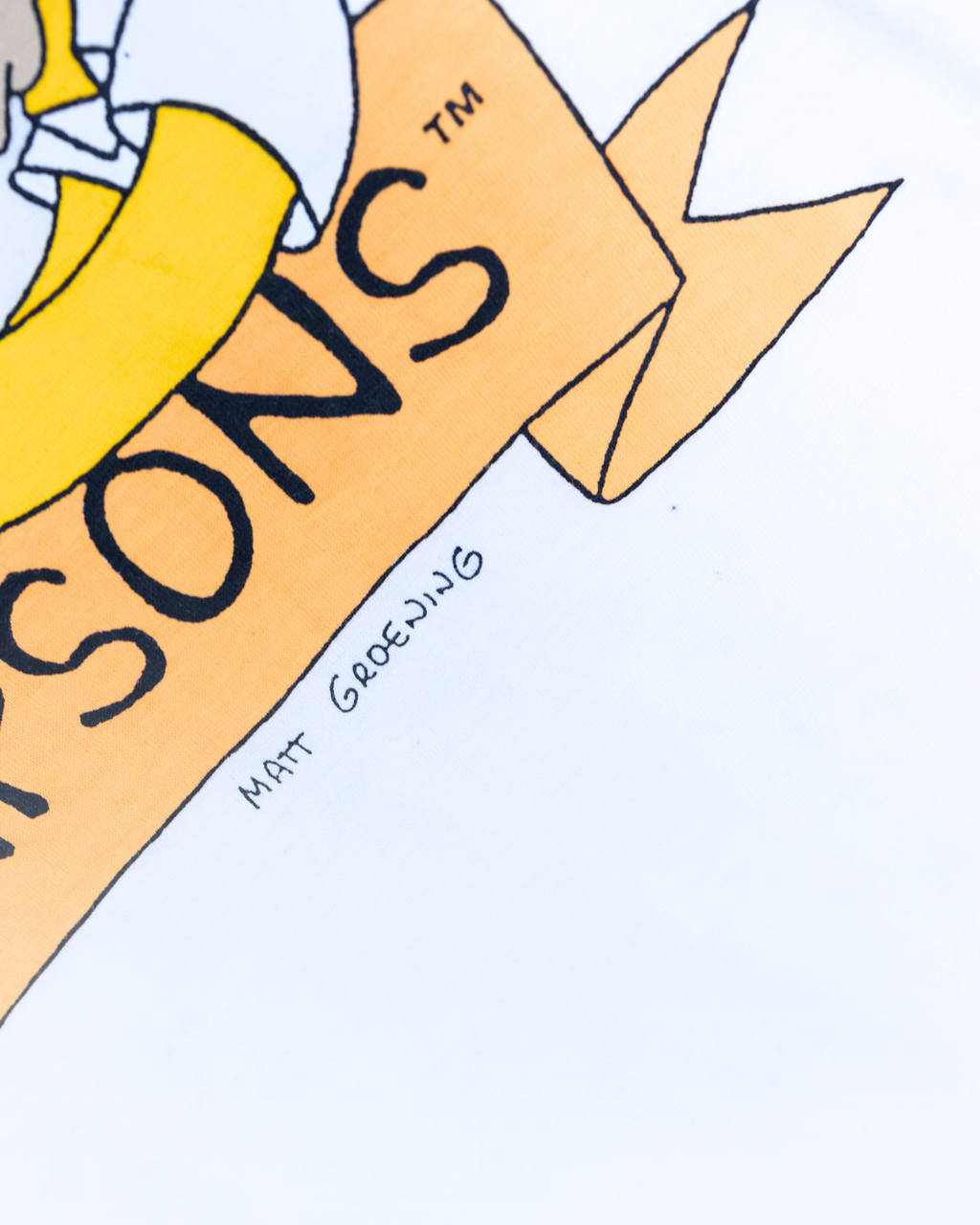 1991 The Simpsons Family Japanese T
