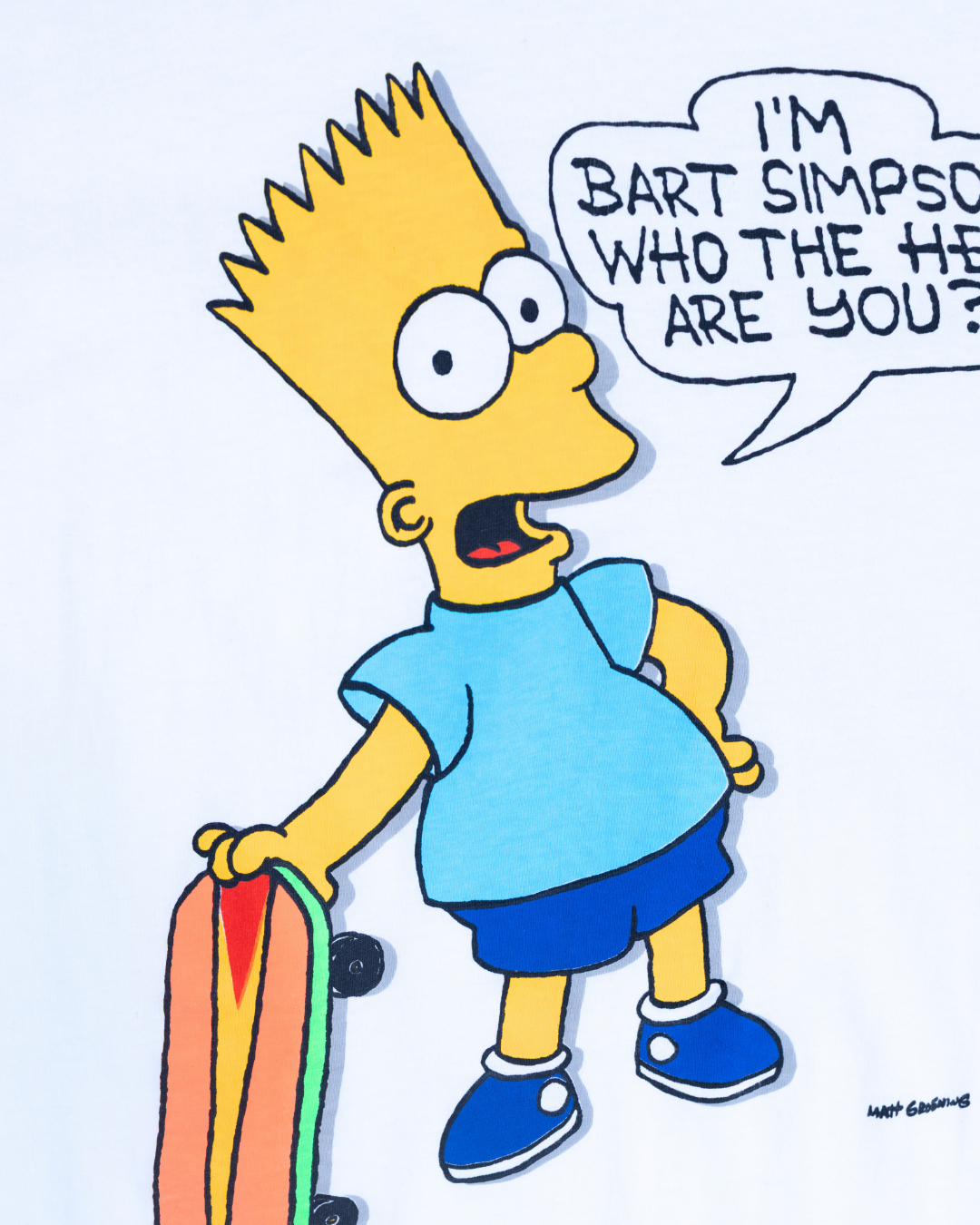 1990s Bart Simpson, Who The Hell Are You? T