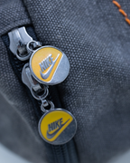 1990s Orange Check Nike Dufflebag