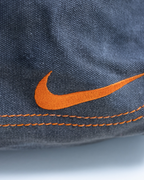 1990s Orange Check Nike Dufflebag