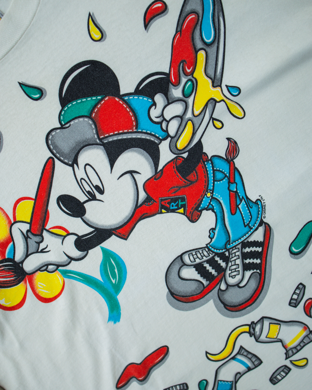 1990s Disney Mickey Mouse Painter T