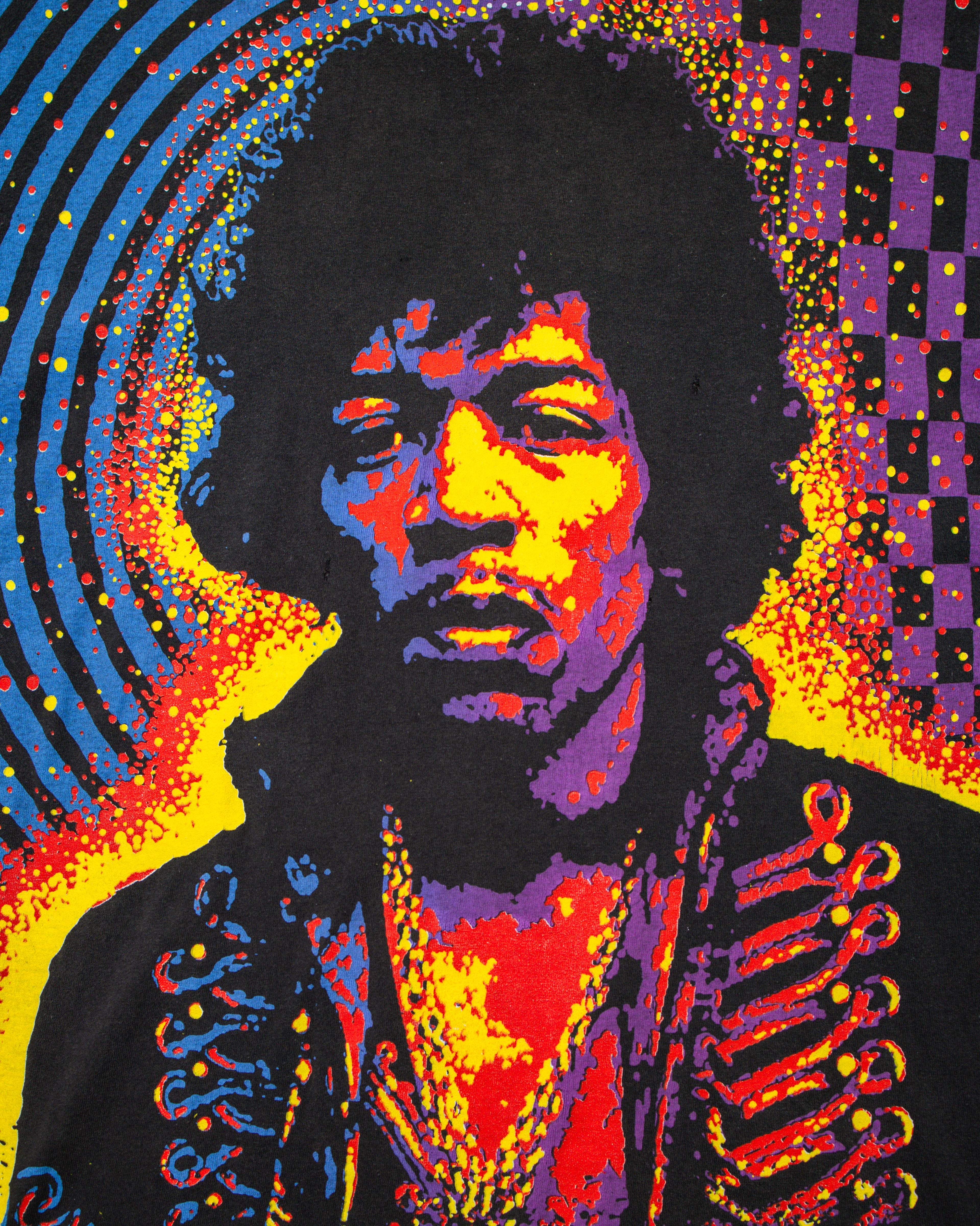 1990s Jimi Hendrix Winterland AOP T