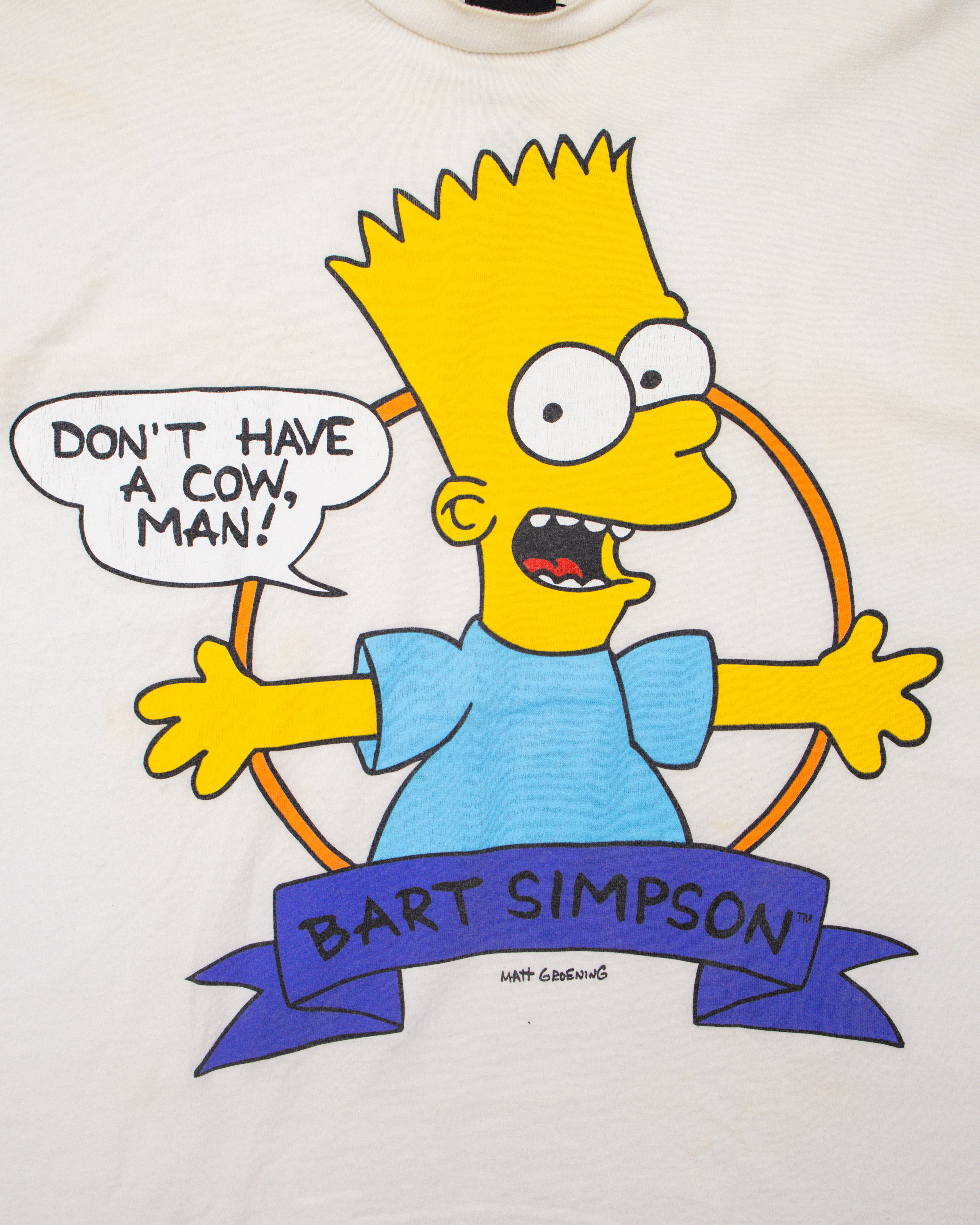 Bart Simpson "Don't Have a Cow, Man"