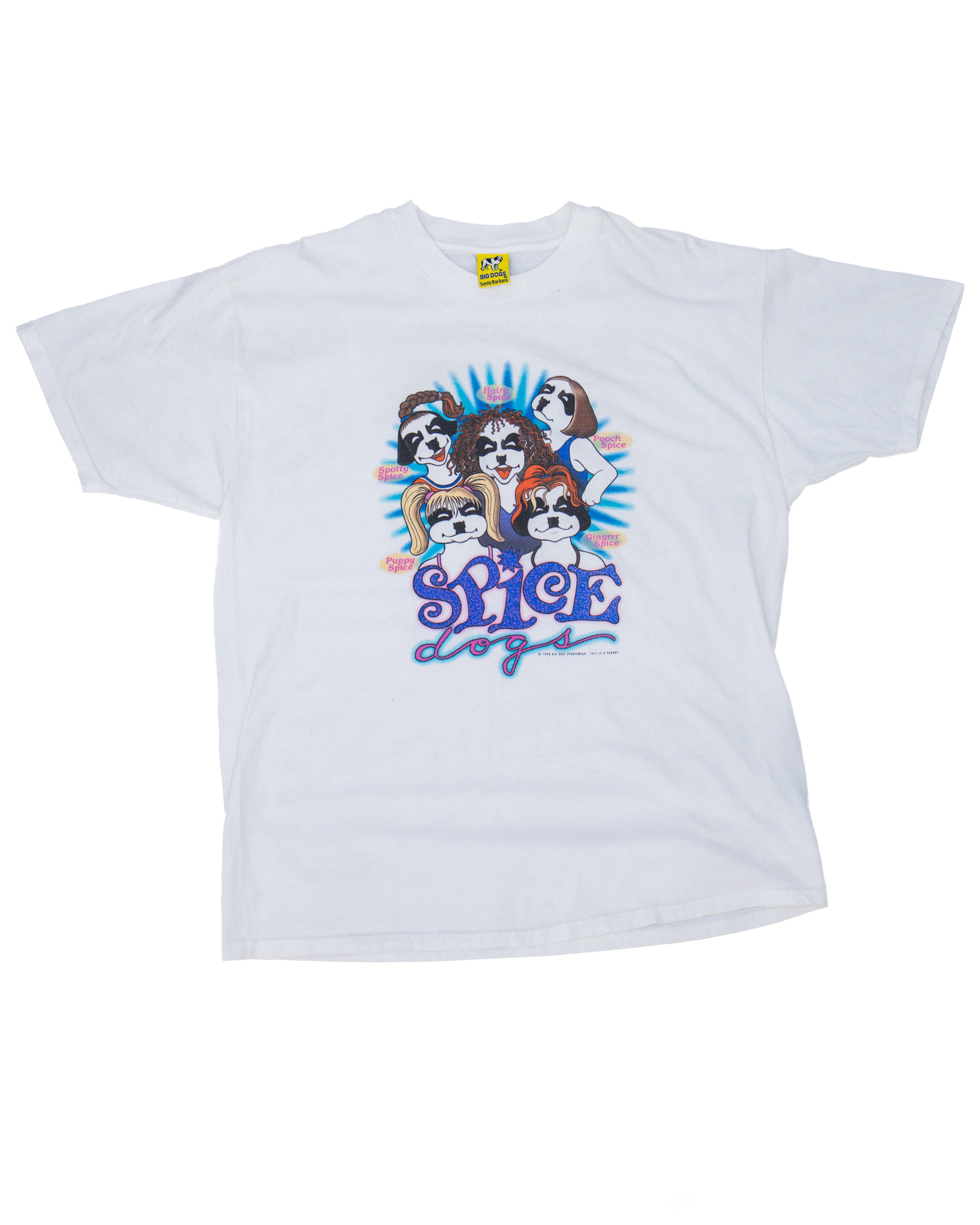 BIG DOGS 1998 SPICE GIRLS PARODY TEE