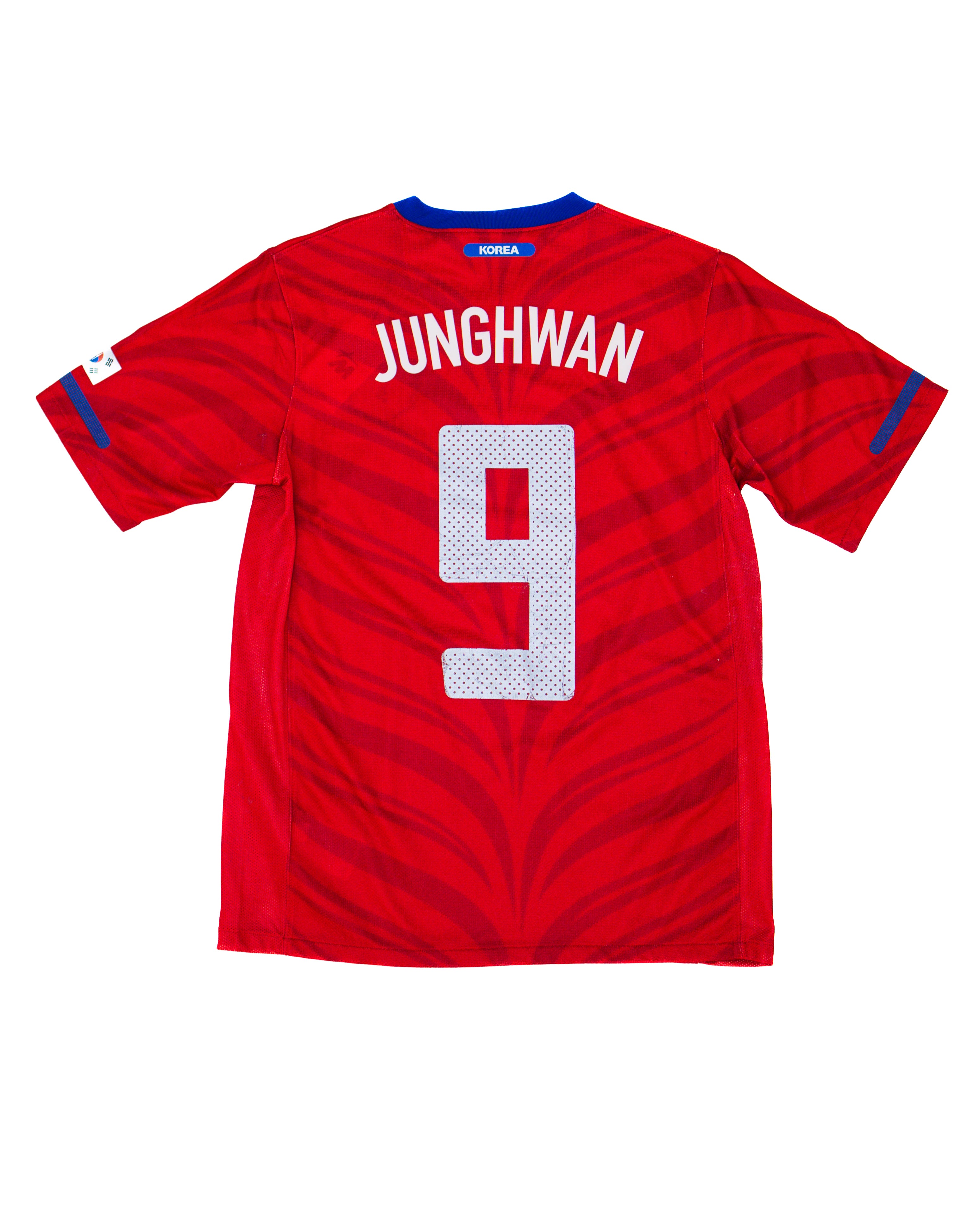 NIKE SOUTH KOREA 2012 HOME KIT WITH SUBLIMATED TIGER STRIPES