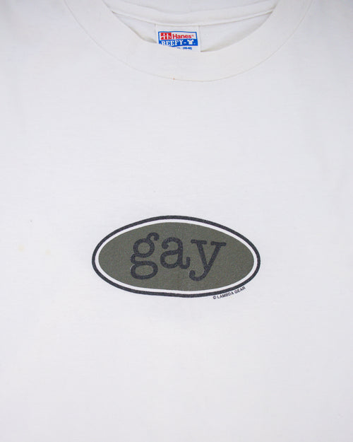 LAMBDA GEAR PARODY TEE: A PIECE OF 90S QUEER SUBVERSION