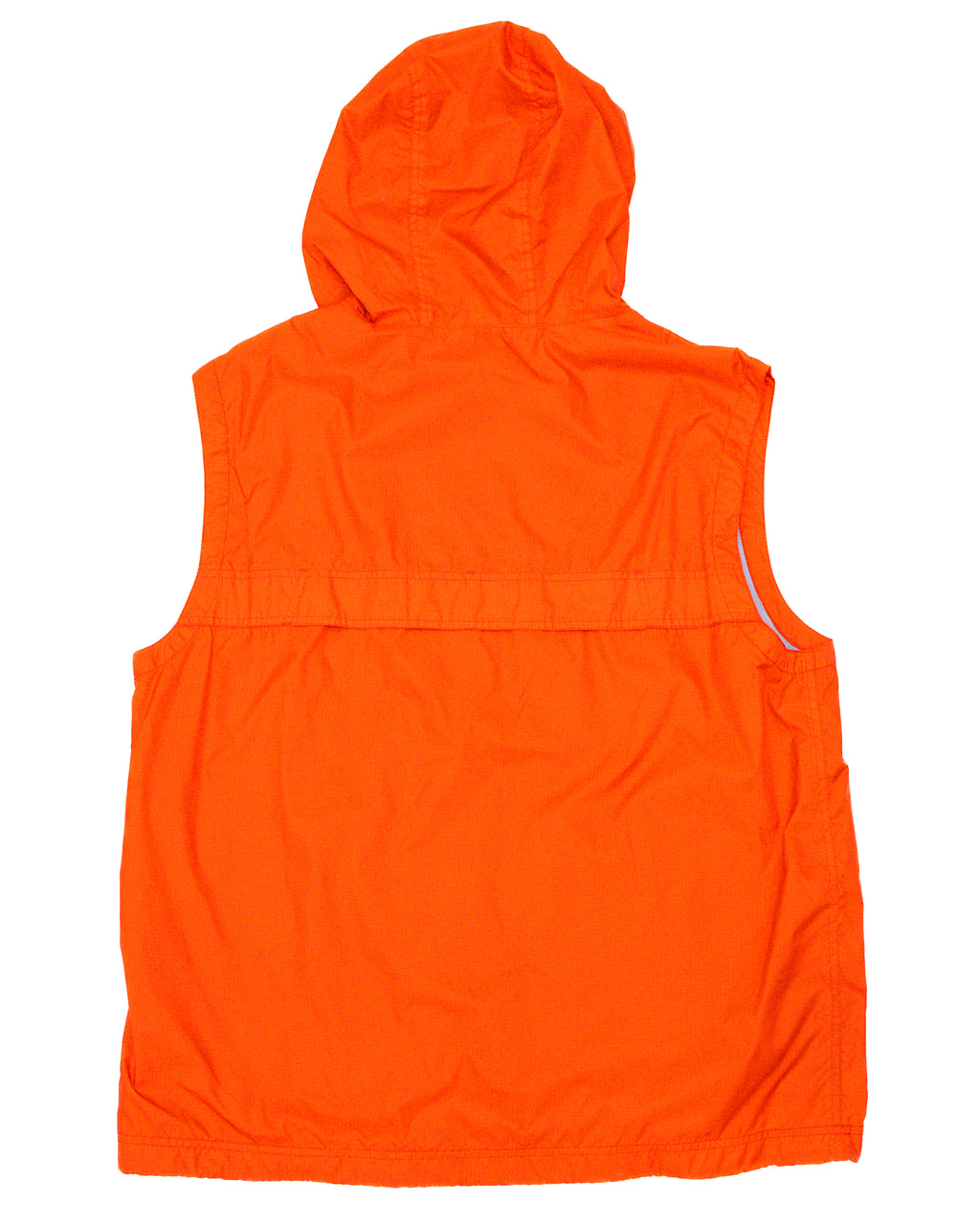 GAP Y2K TECH-NYLON VEST IN SAFETY ORANGE