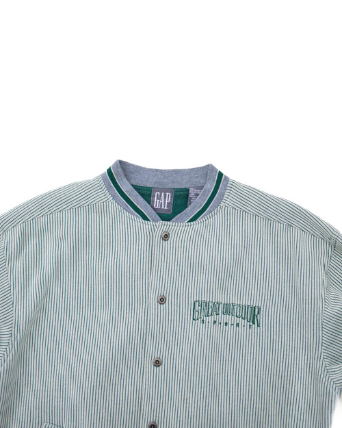GAP GREAT OUTDOOR SPORT PINSTRIPE VARSITY
