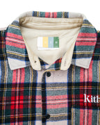 KITH Ginza Flannel Checkered Plaid Shirt Overshirt FW 2021