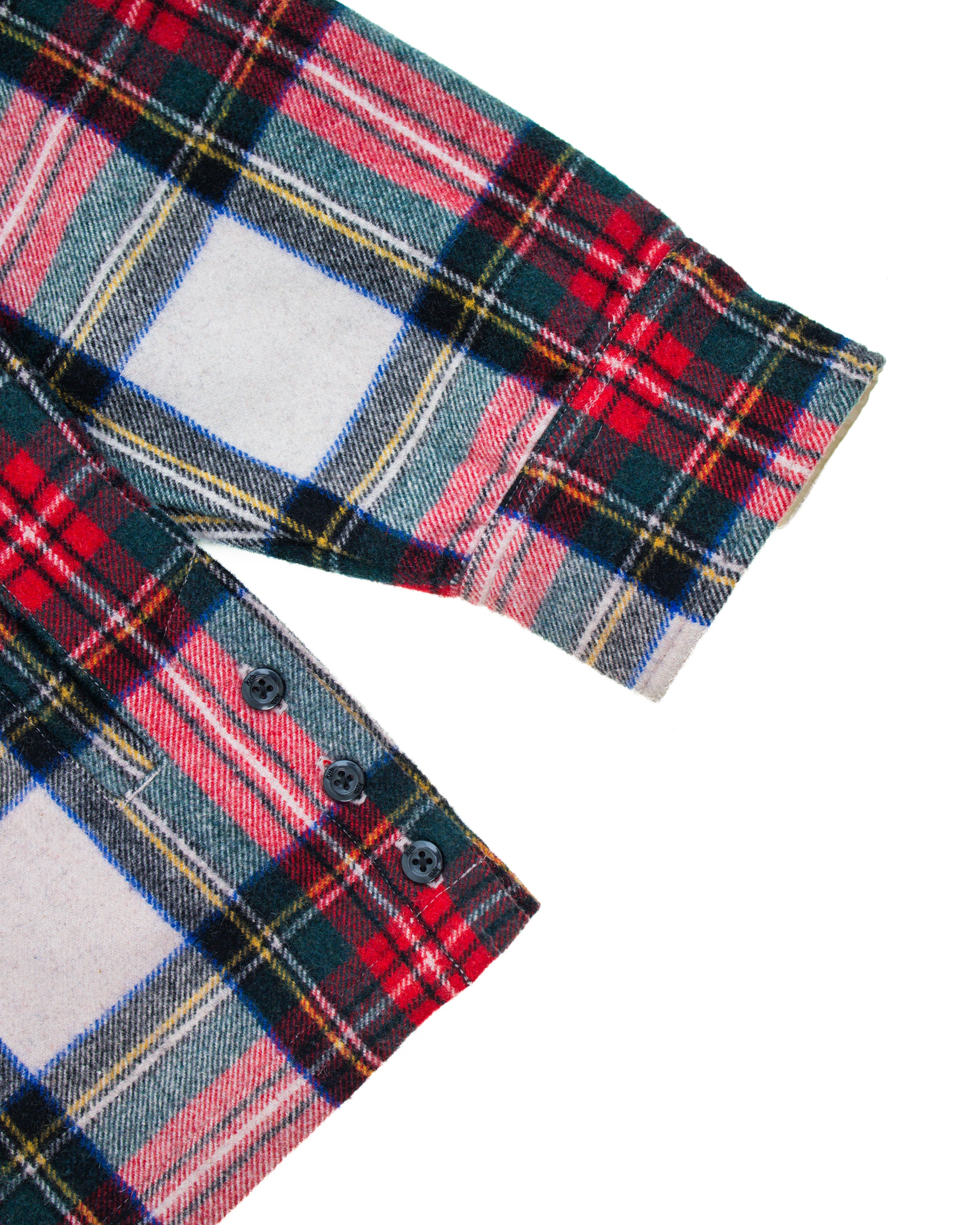 KITH Ginza Flannel Checkered Plaid Shirt Overshirt FW 2021 – M
