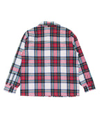 KITH Ginza Flannel Checkered Plaid Shirt Overshirt FW 2021