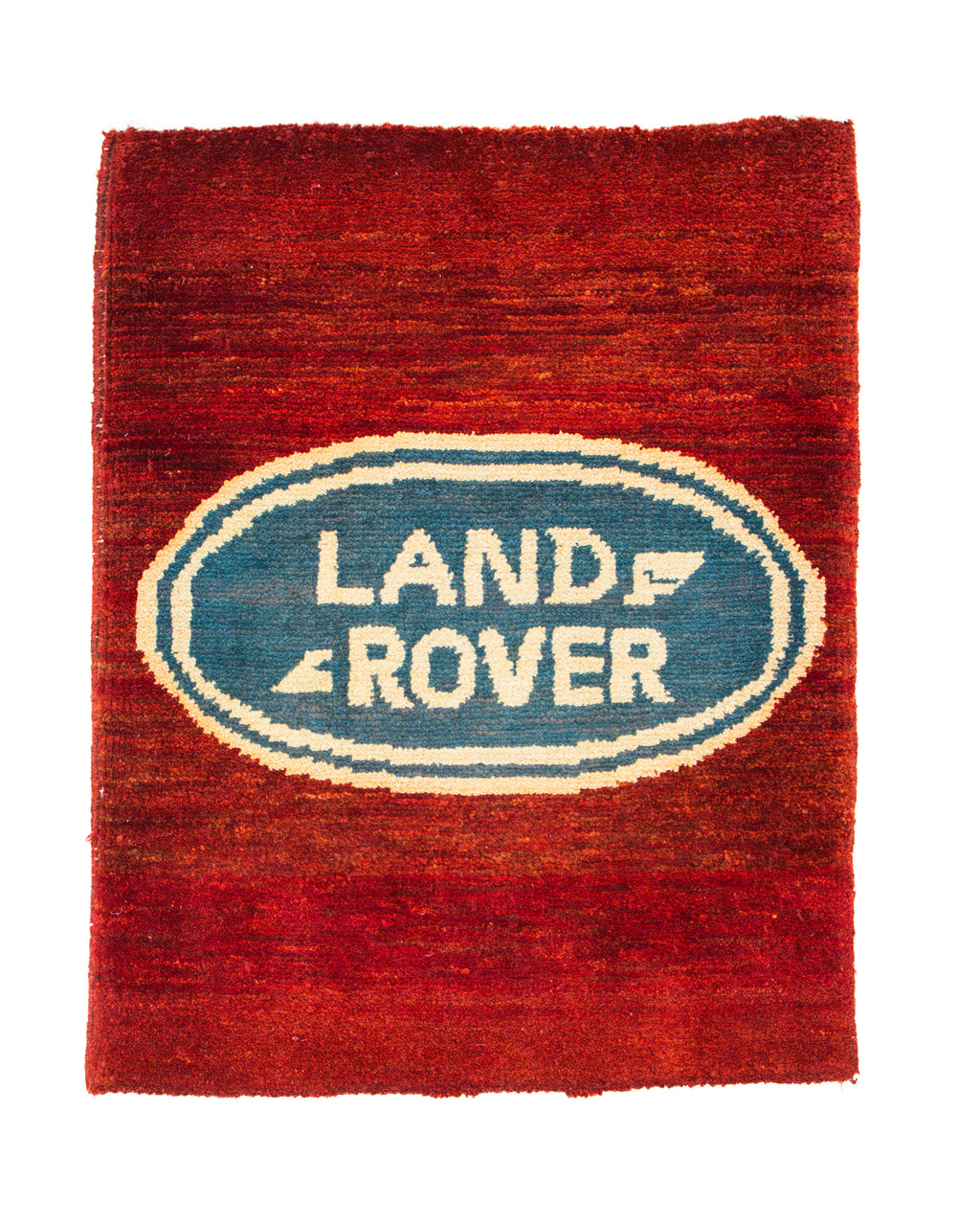 Vintage Land Rover Afghan Rug (FADED)
