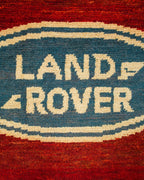 Vintage Land Rover Afghan Rug (FADED)