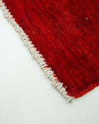 Vintage Land Rover Afghan Rug Red