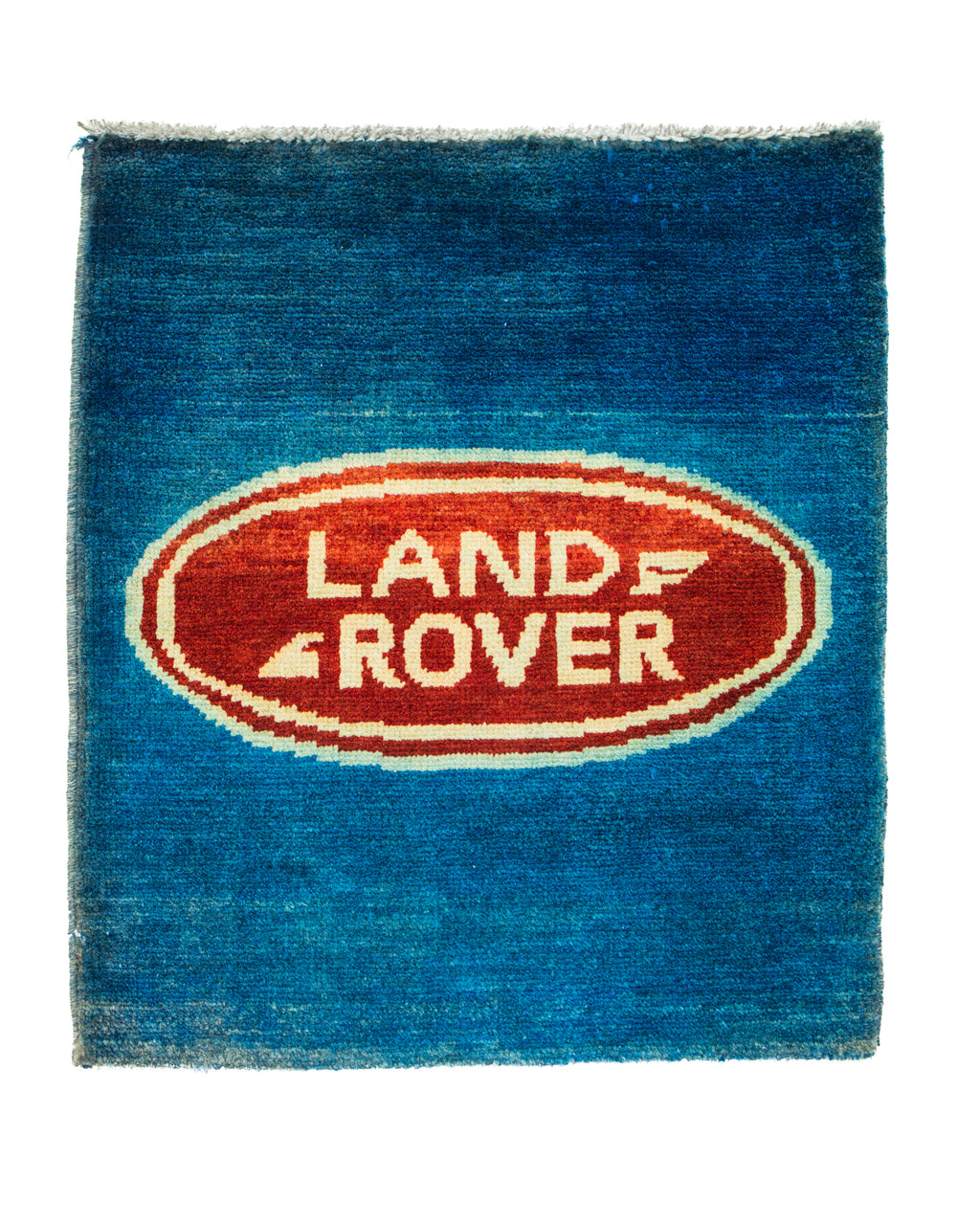 Vintage Land Rover Navy Rug (FADED)