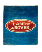 Vintage Land Rover Navy Rug (FADED)