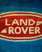 Vintage Land Rover Navy Rug (FADED)