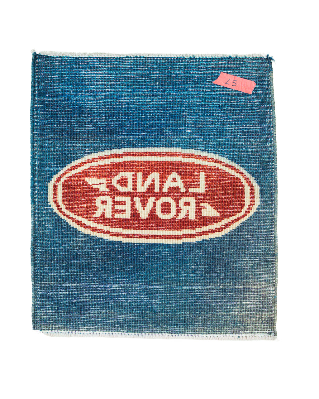 Vintage Land Rover Navy Rug (FADED)