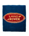 Vintage Land Rover Navy Rug