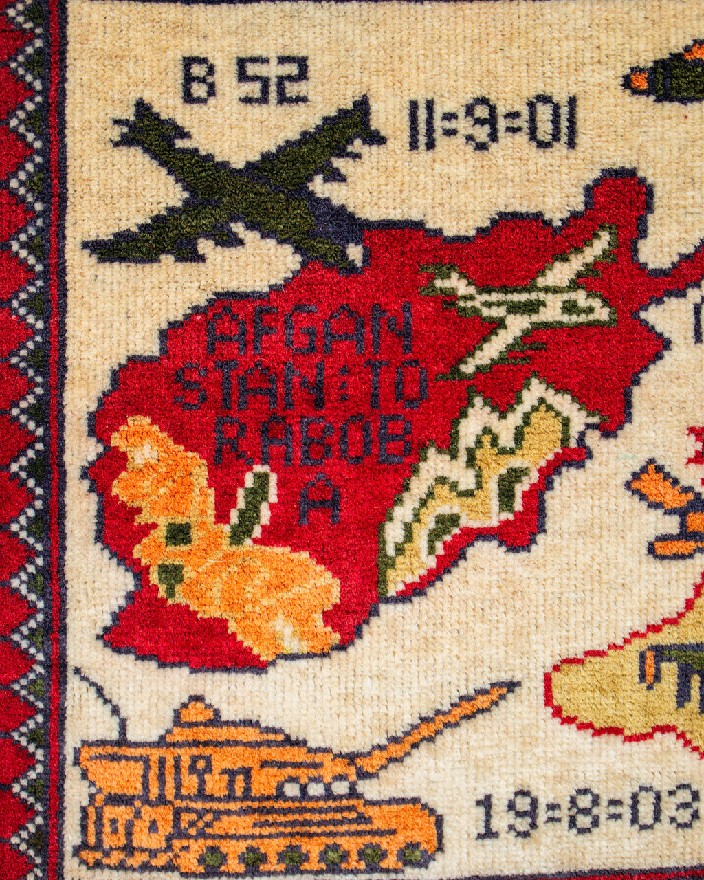 2001 9/11 Middle Eastern Persian Rug