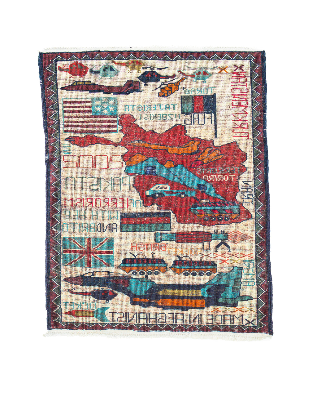 2002 Made in Afghanistan Persian Rug