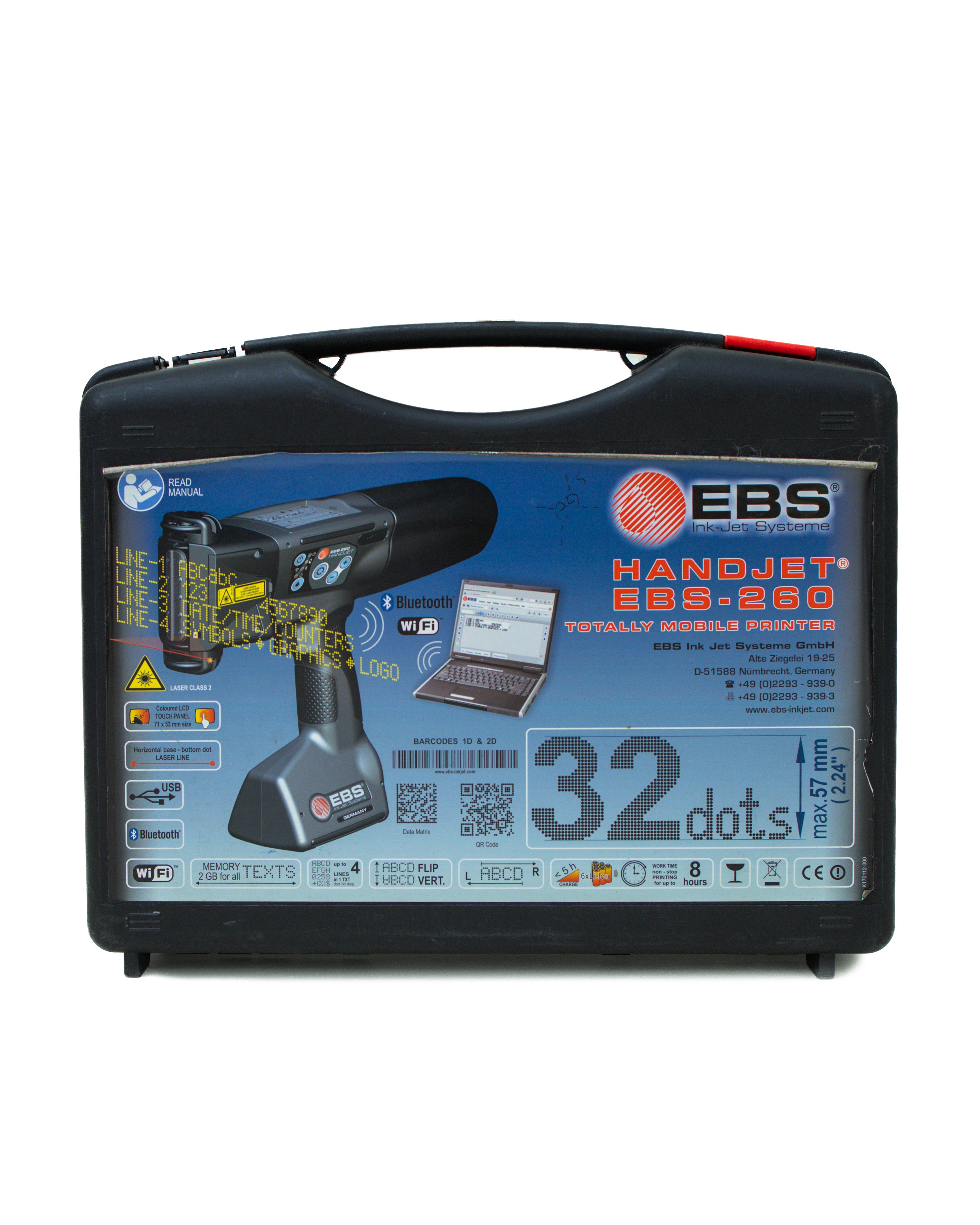 EBS Handjet Handheld Print Gun