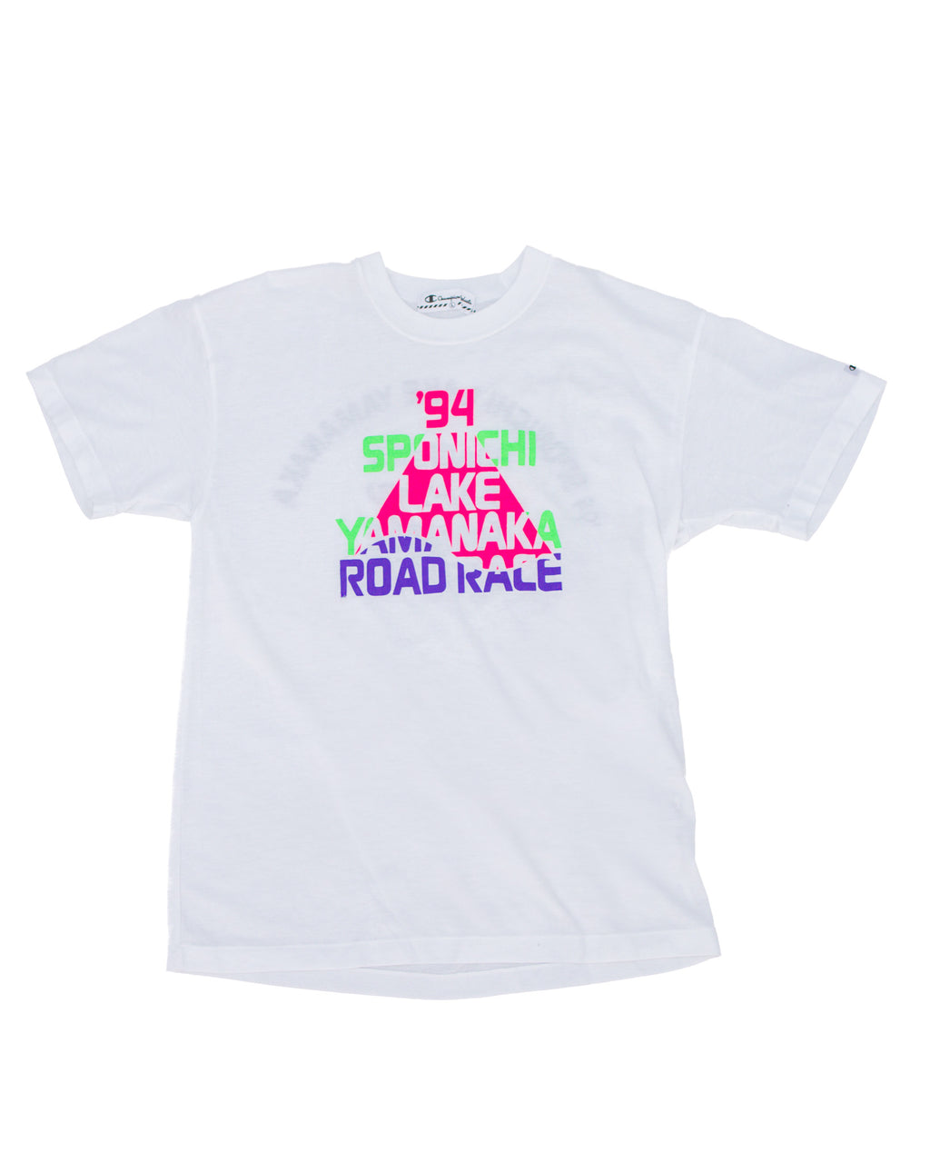 CHAMPION 1994 SPONICHI LAKE YAMANAKA ROAD RACE TEE