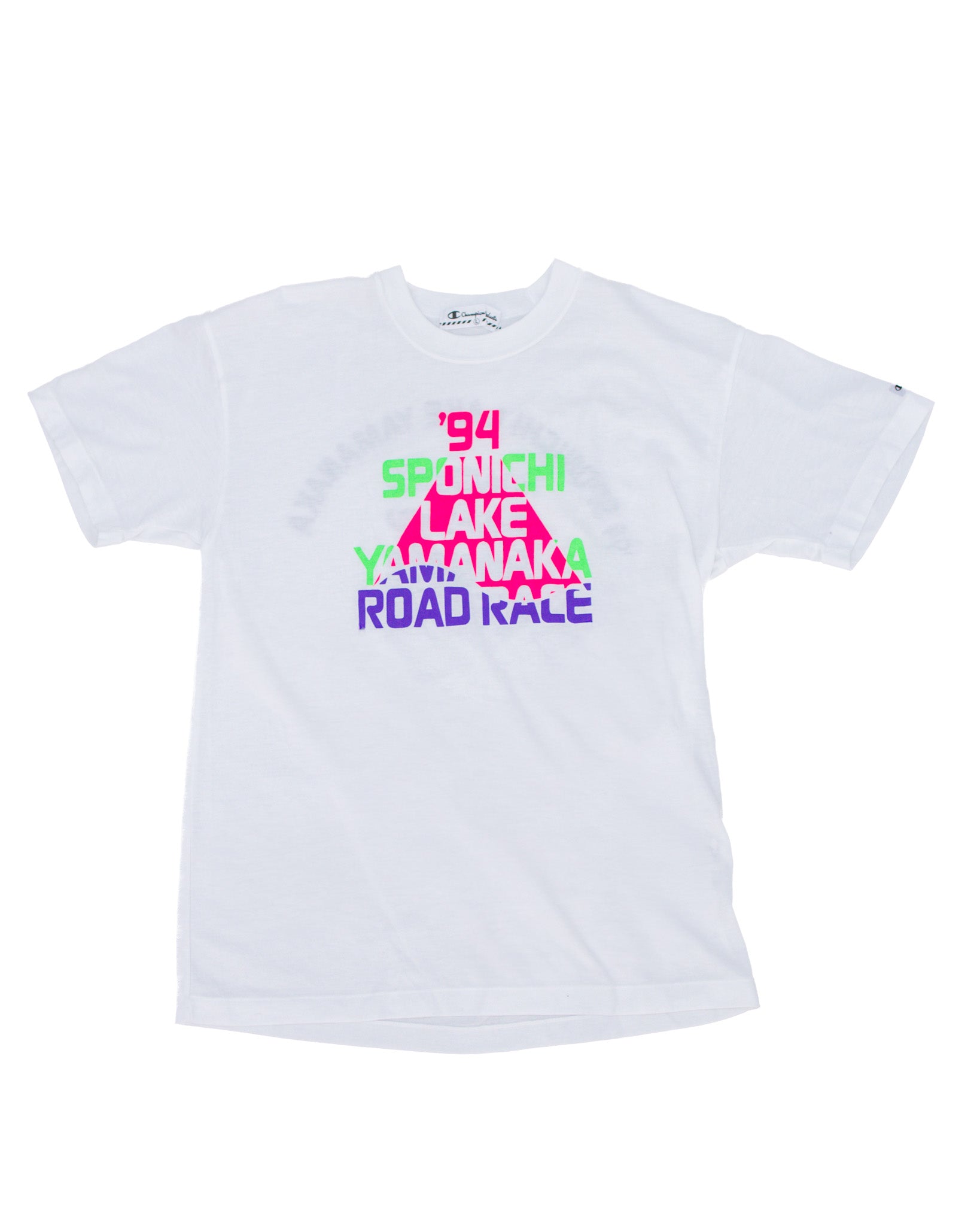 CHAMPION 1994 SPONICHI LAKE YAMANAKA ROAD RACE TEE