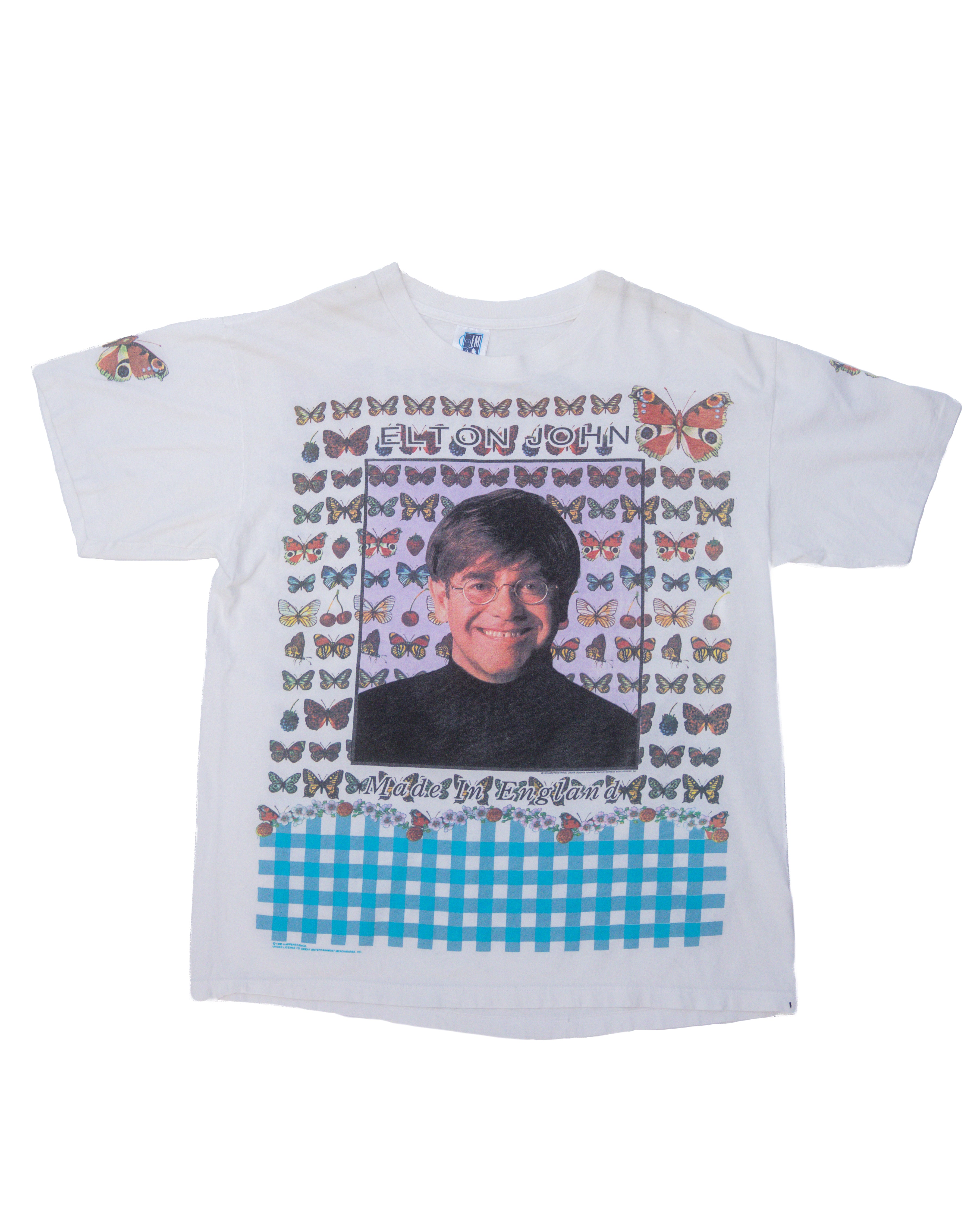 BROCKUM GROUP ELTON JOHN 1995 MADE IN ENGLAND TEE